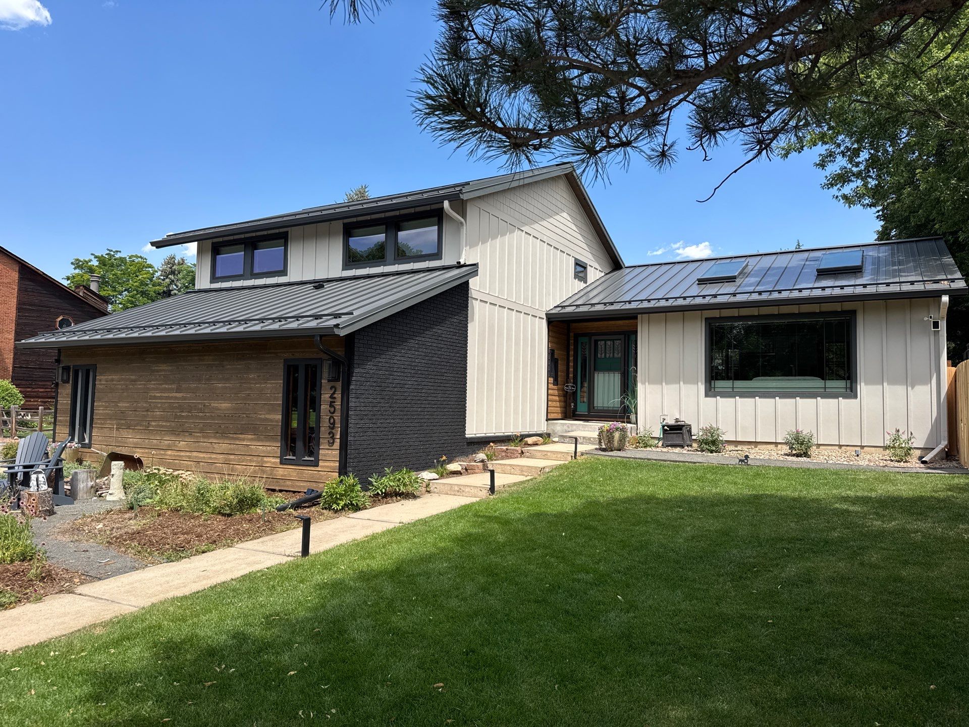 James Hardie Model Home by Ideal Siding Boulder