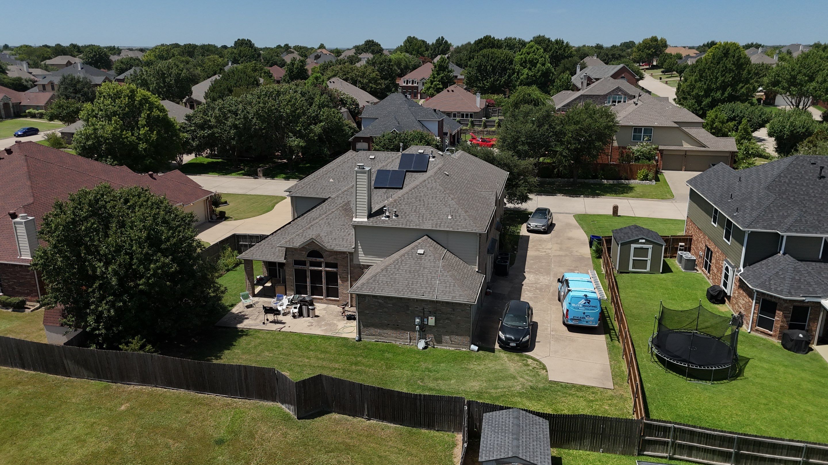 Residential Roof Replacement using IKO CAMBRIDGE - WEATHERWOOD by Elite Roofing LLC