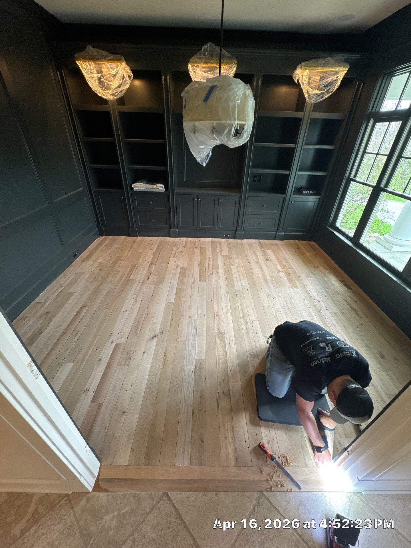 Sand and Finish, Herringbone Feature! by RTBaldwin Hardwood Floors