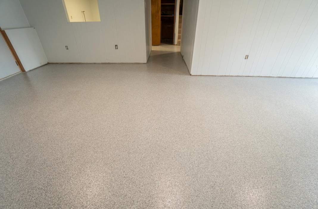 Nuckols Residence - Basement Floor Coating by Level 10 Coatings