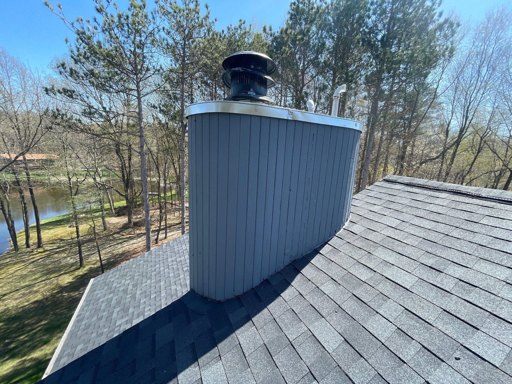 Siding Replacement using CertainTeed Board & Batten Pacific Blue by 180 Contractors