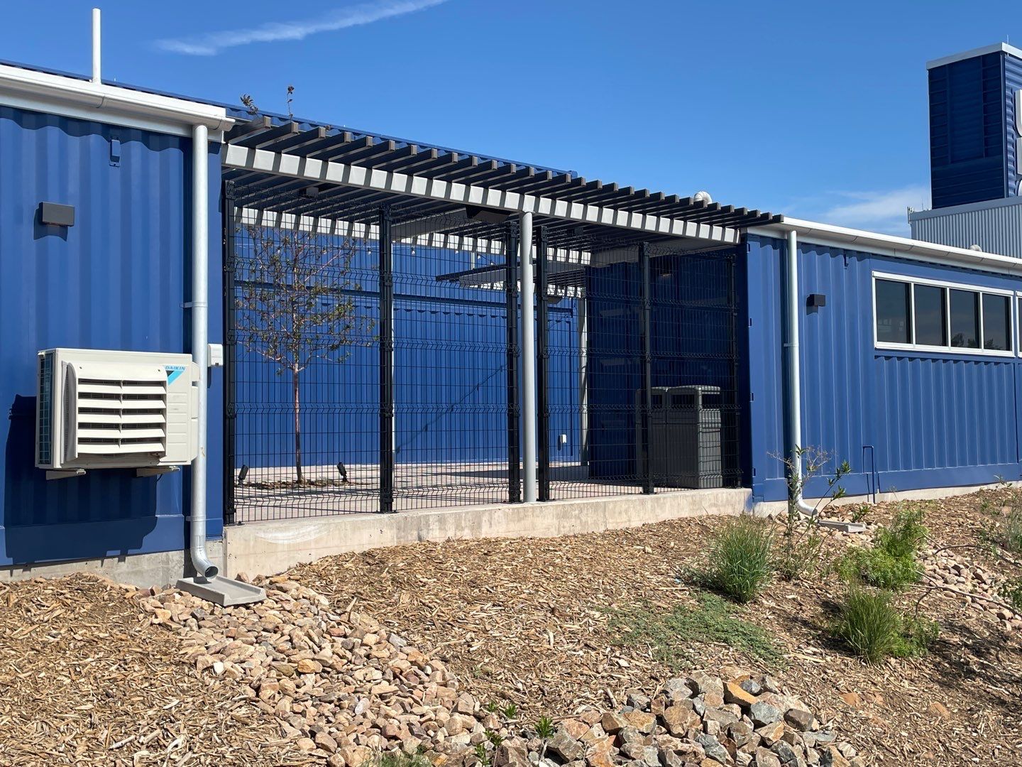 Light Commercial using 8' DM Classic by Valley Fence Company