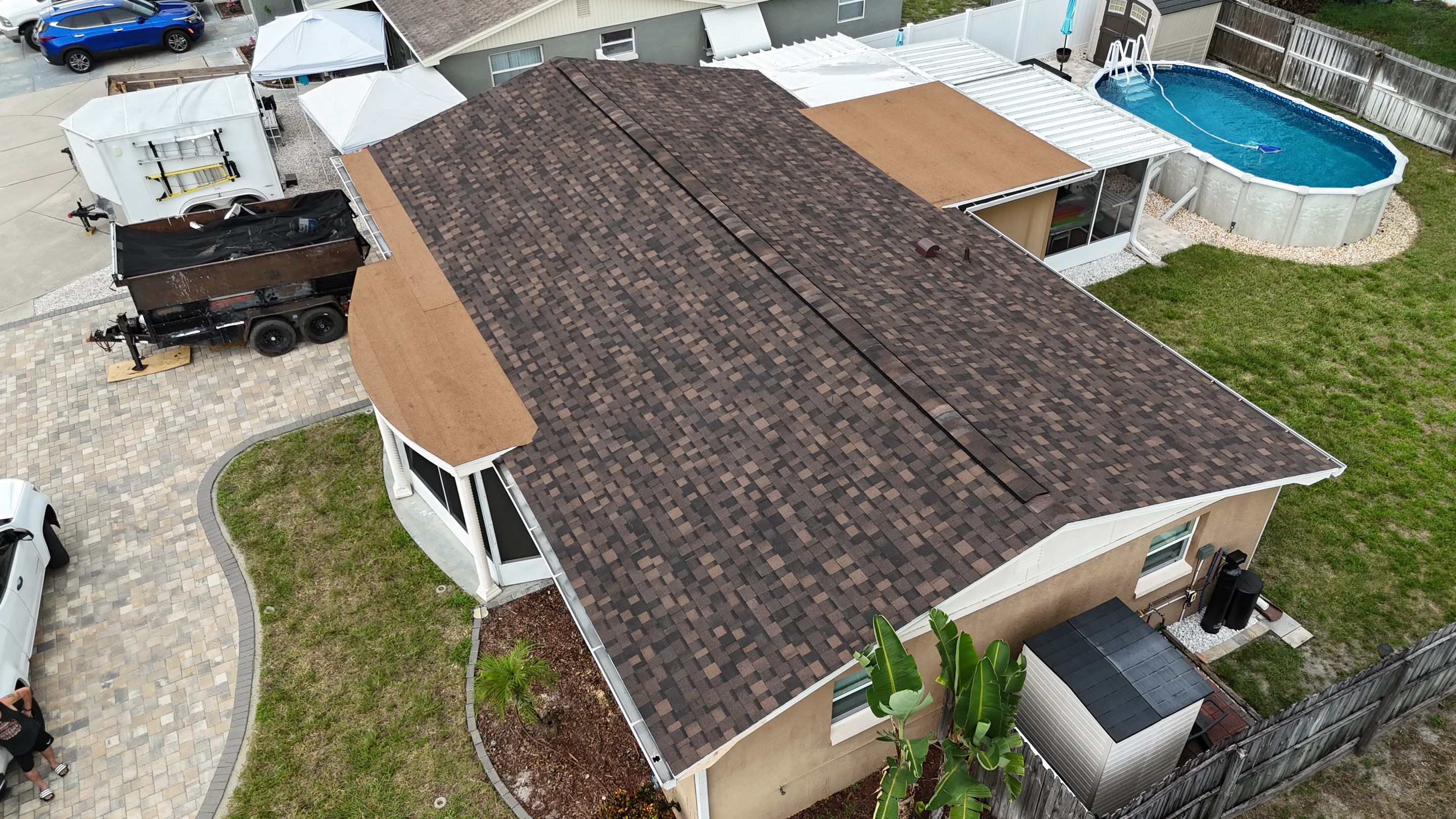 Roof Replacement in Holiday, FL by Steadfast Roofing 