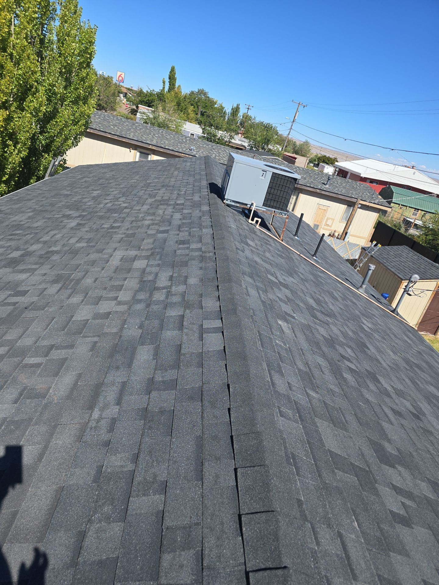 Midnight Black in Holbrook  by Slade Roofing