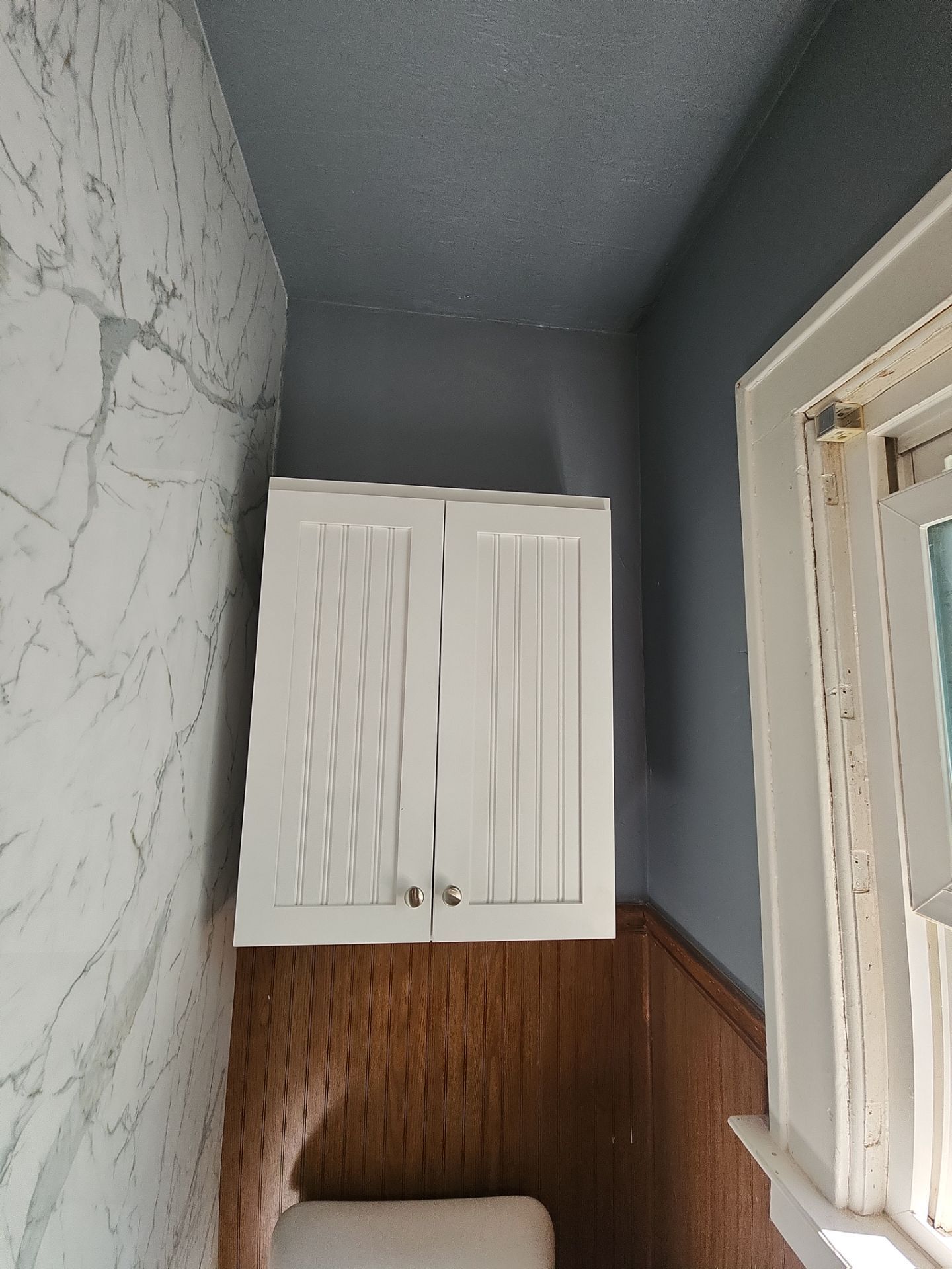 Phase II: Santorini White with Brushed Nickel by Rome Bath Remodeling