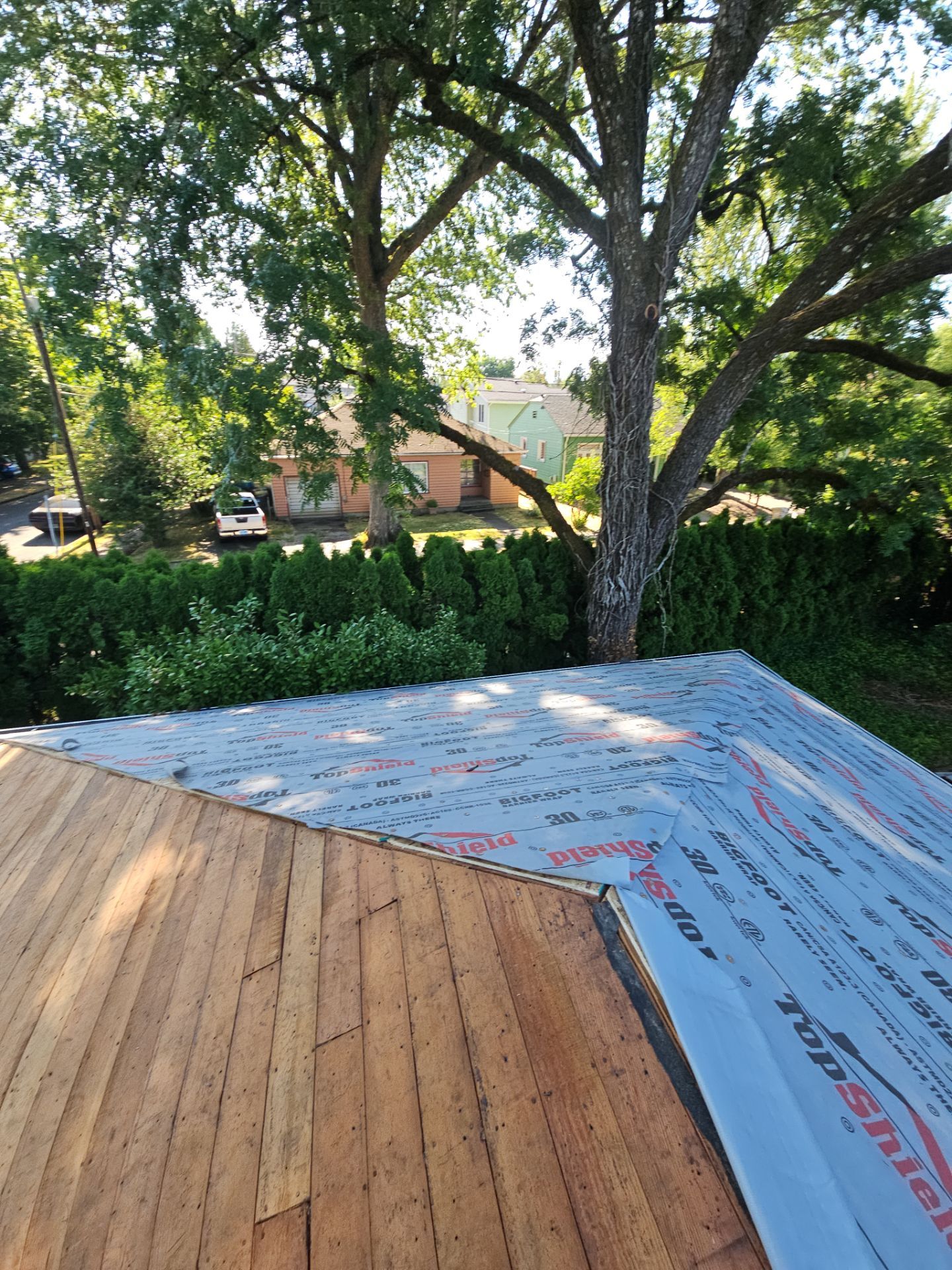 Residential Roofing Installation using IKO Dynasty (Color: Summit Grey) by Orezona Building & Roofing Company, Inc.