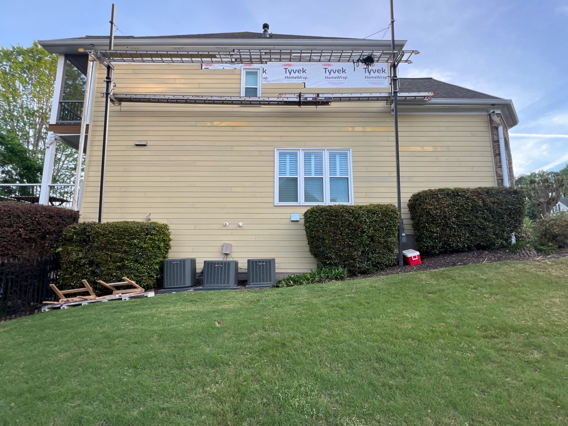 Full Exterior Siding Replacement and Stone Veneer Installation in Roswell by Swift Home Renovations