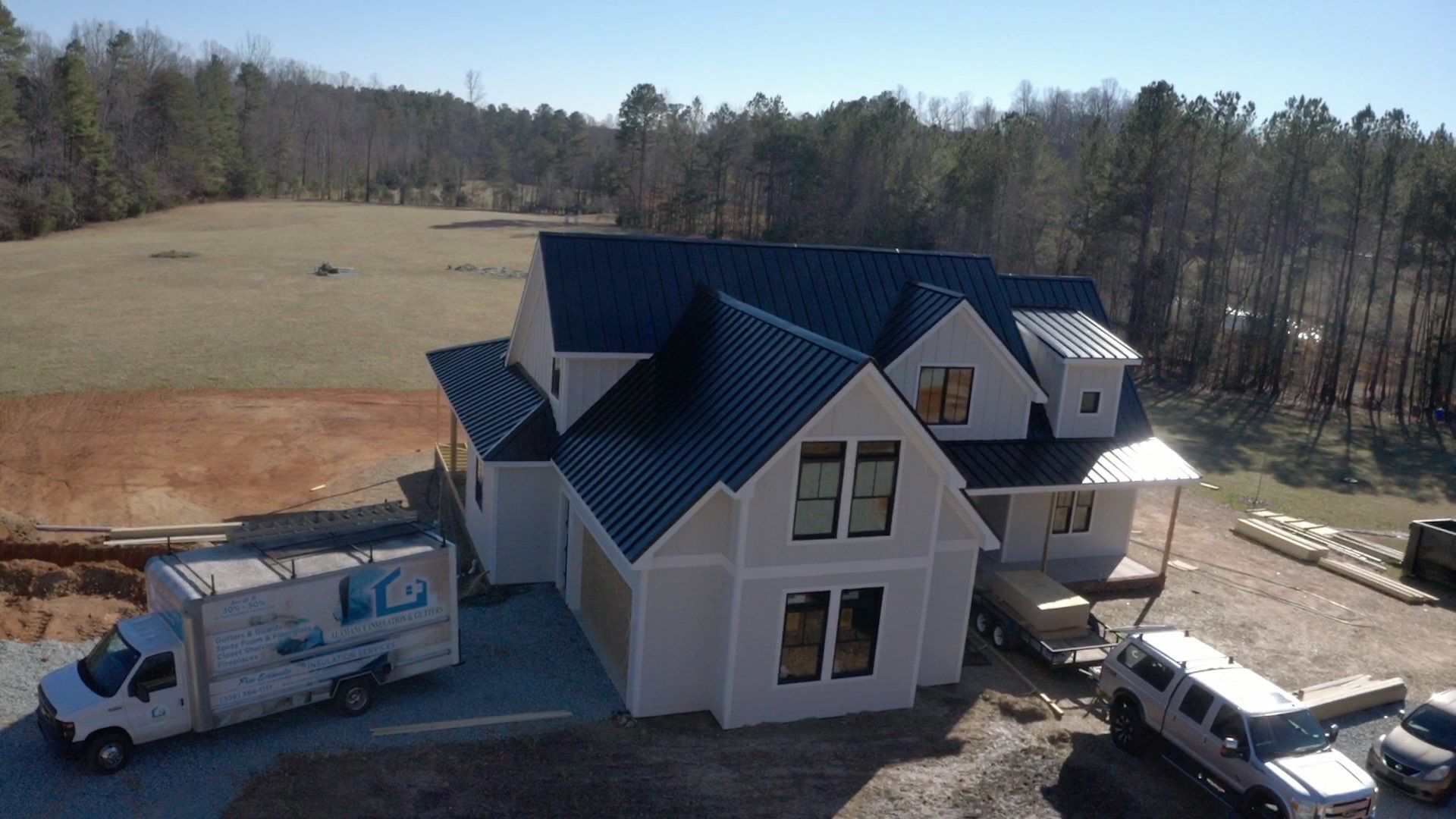 Custom Home Metal Roof Installation by Just In Time Roofing and Restoration