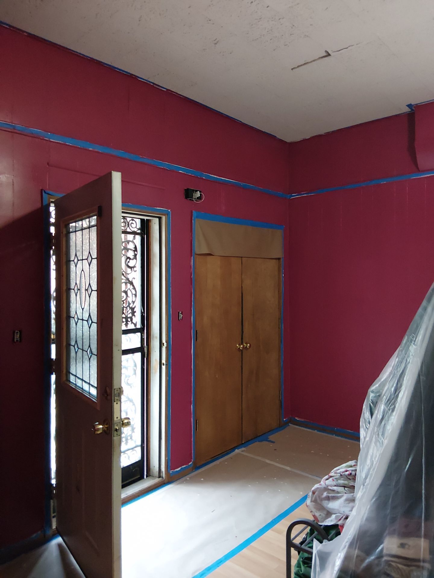 Interior Transformation: Refreshing Wood Paneling by Legendary Services Company LLC.