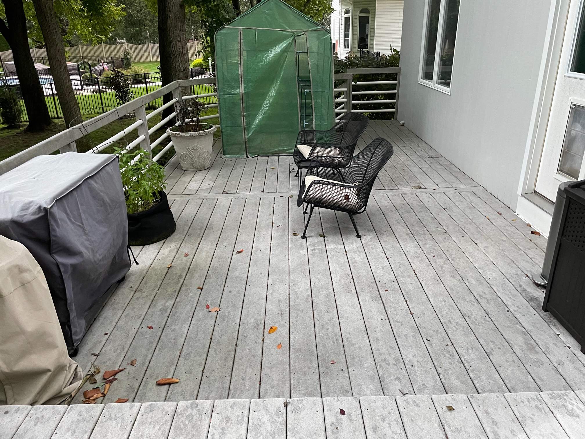 New Deck with Porch In Marlboro by deck guardian