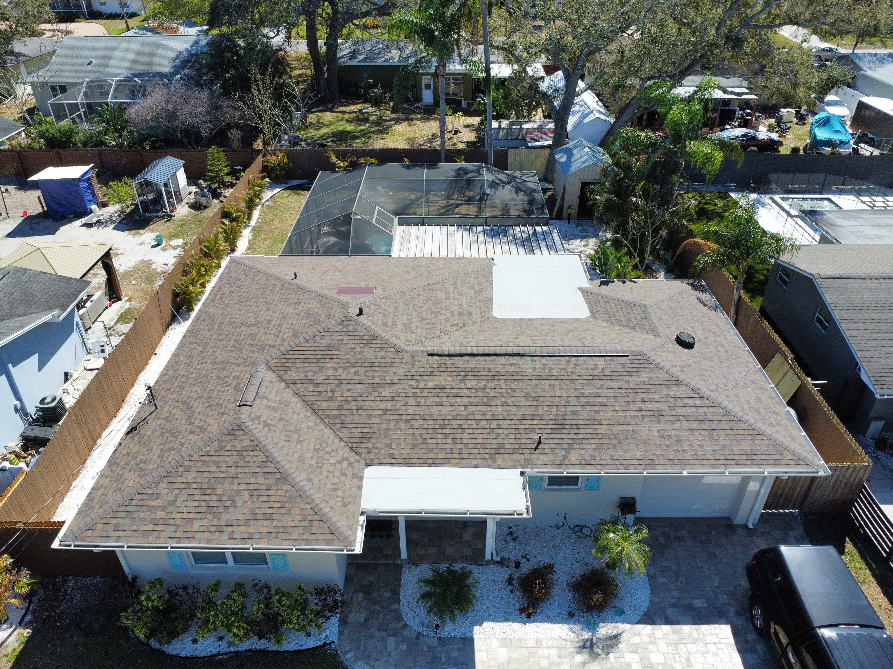 Roof Replacement in Dunedin, FL by Steadfast Roofing 