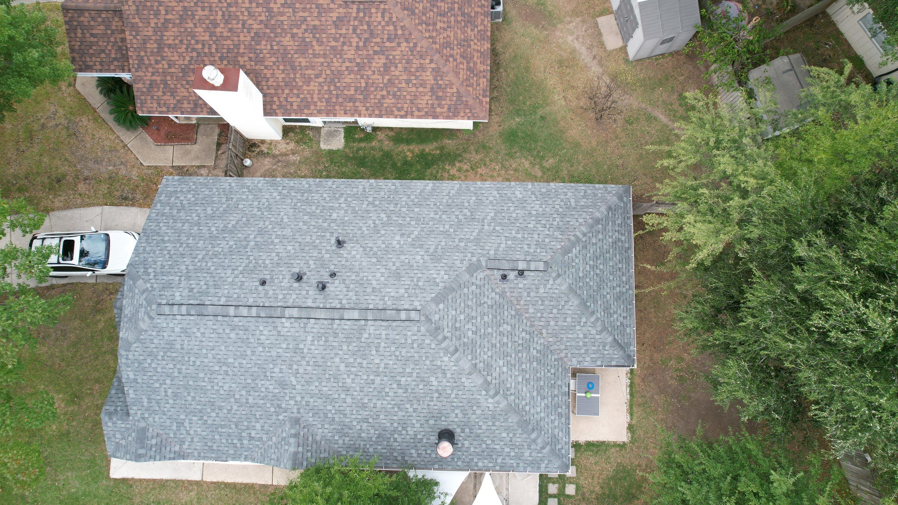 Silver Birch Shingle Roof Replacement — Houston, TX by PL Roofing & SB Roofing, LLC.