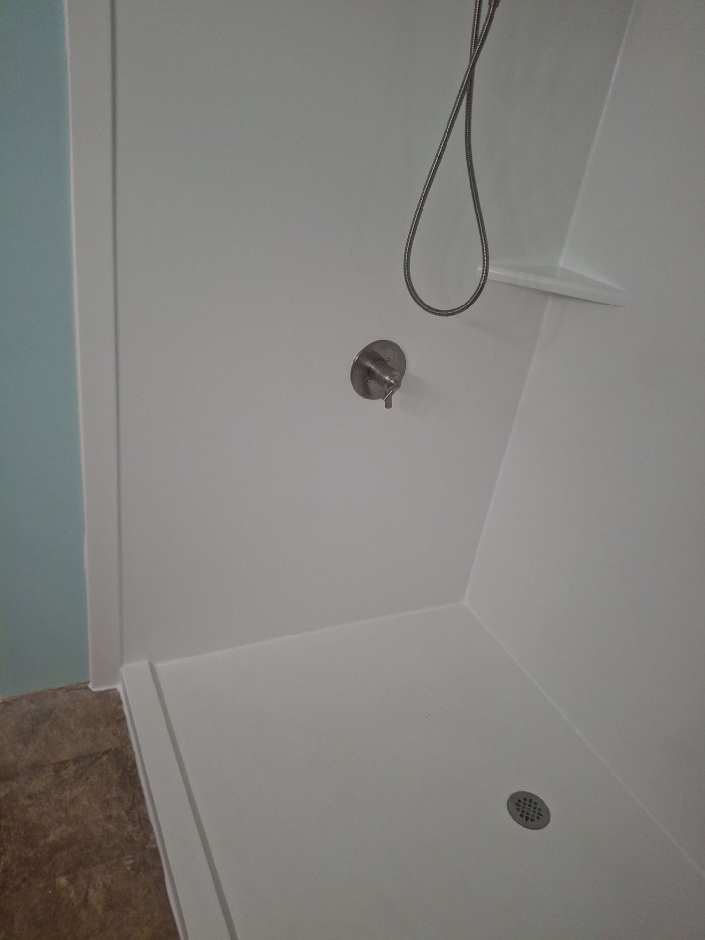 Tub to walk-in shower in Lockhart by Lane Lauritsen - The Hill Country, Texas
