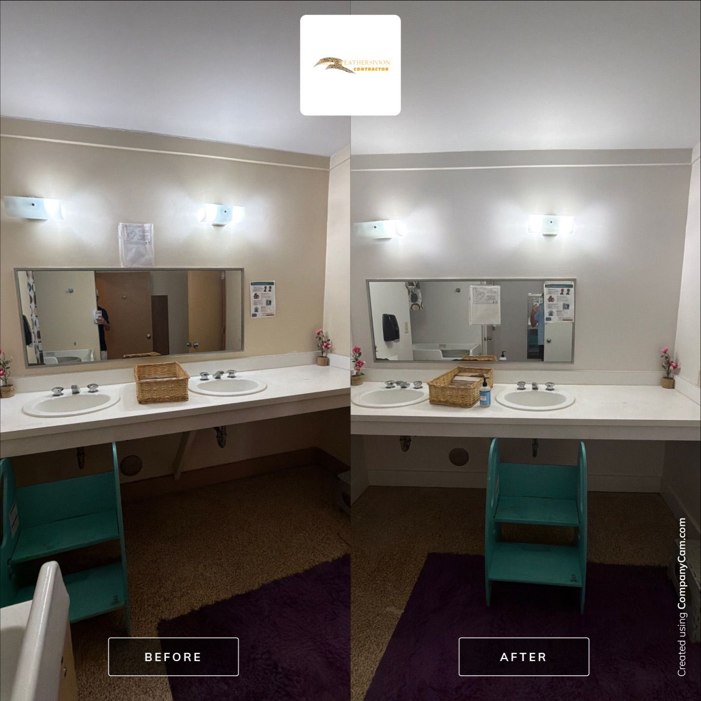 Commercial Interior Repaint – Full Building by Billy Weatherspoon Contractor