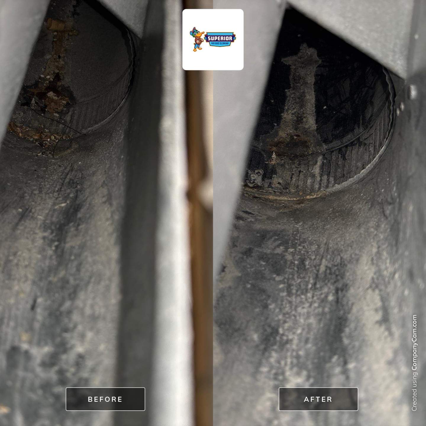 Air Duct Cleaning With a Vacuum Truck in Canfield, OH by Superior Air Duct Cleaning