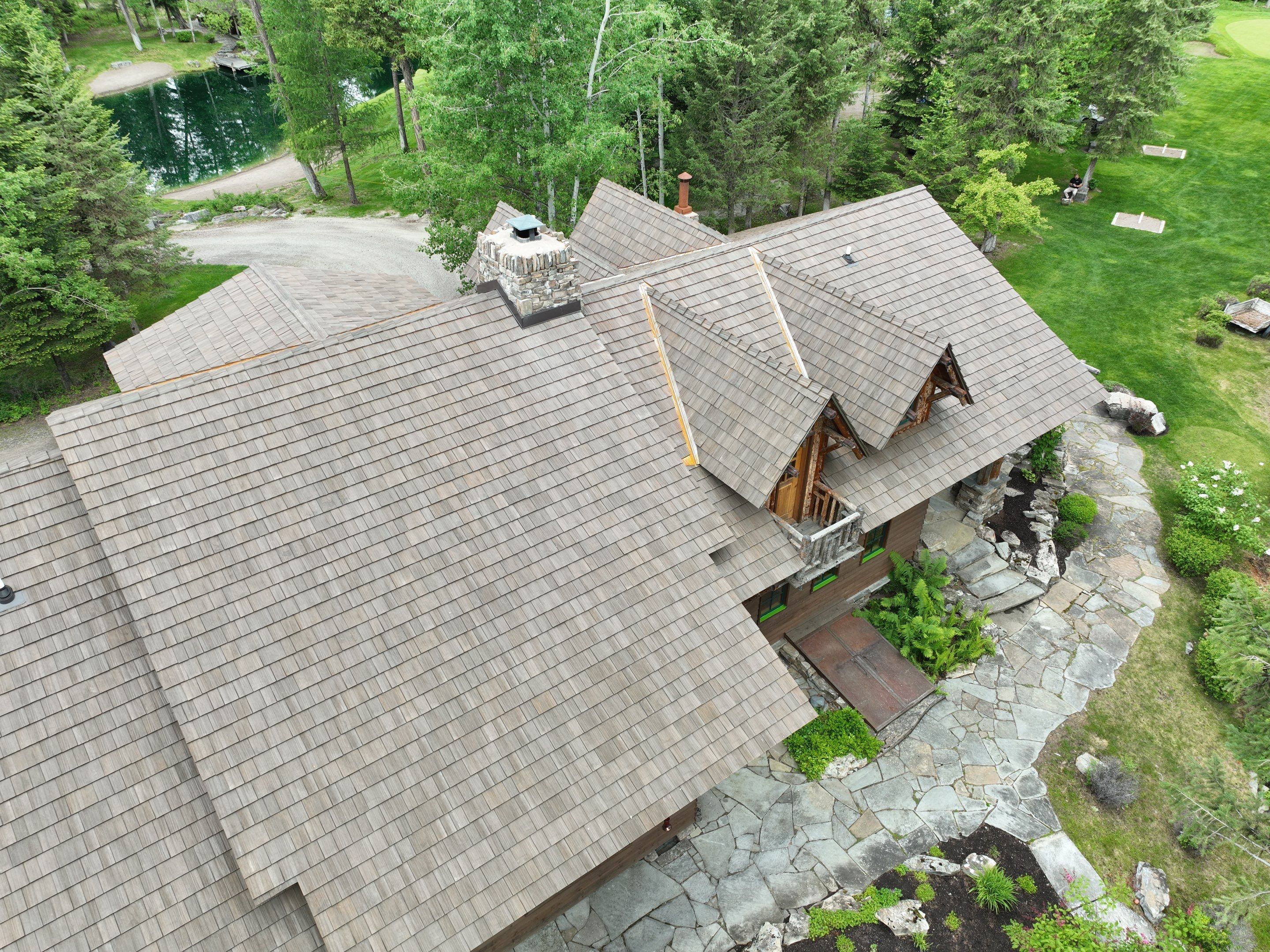 Brava Shake - Natural by Montana Roofing Solutions