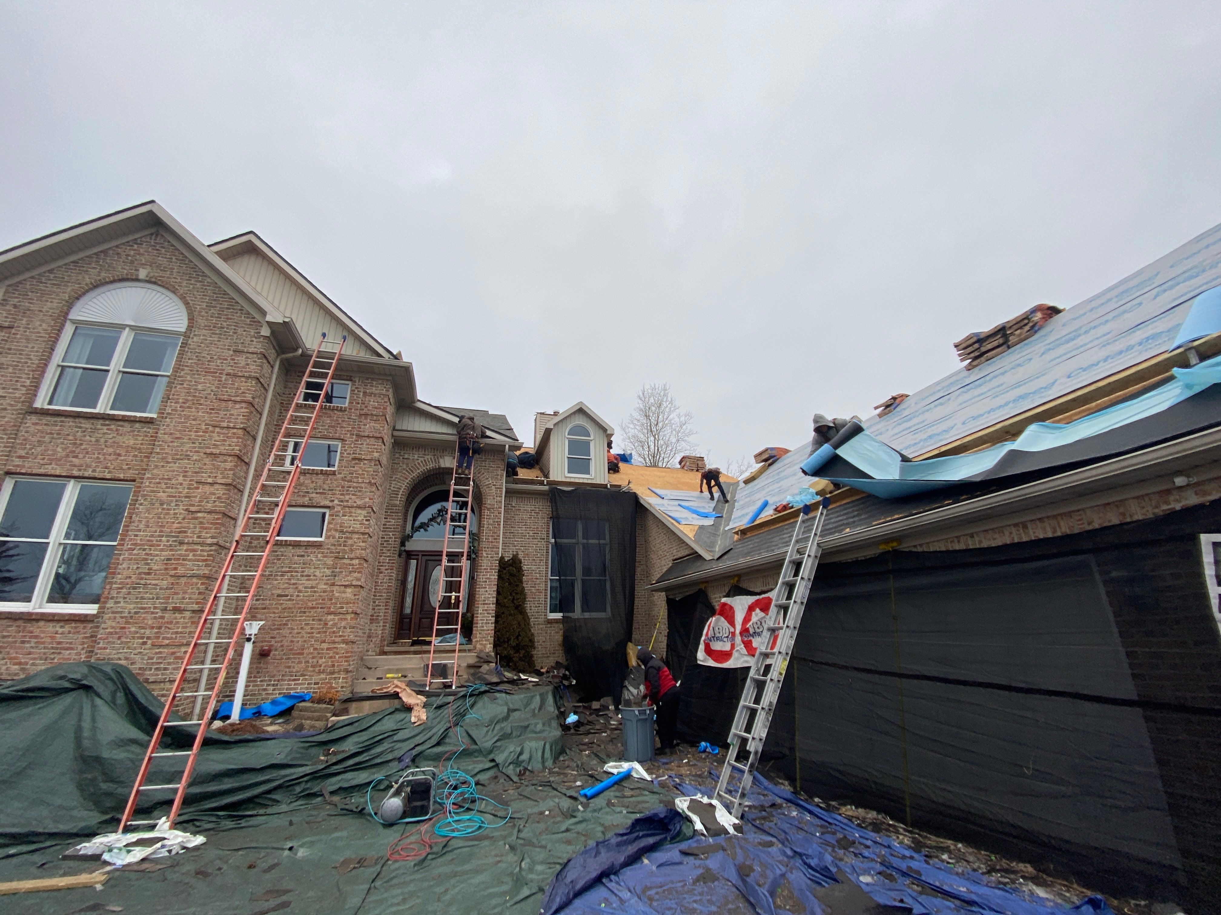 Roof Replacement using CertainTeed Landmark Pro by 180 Contractors