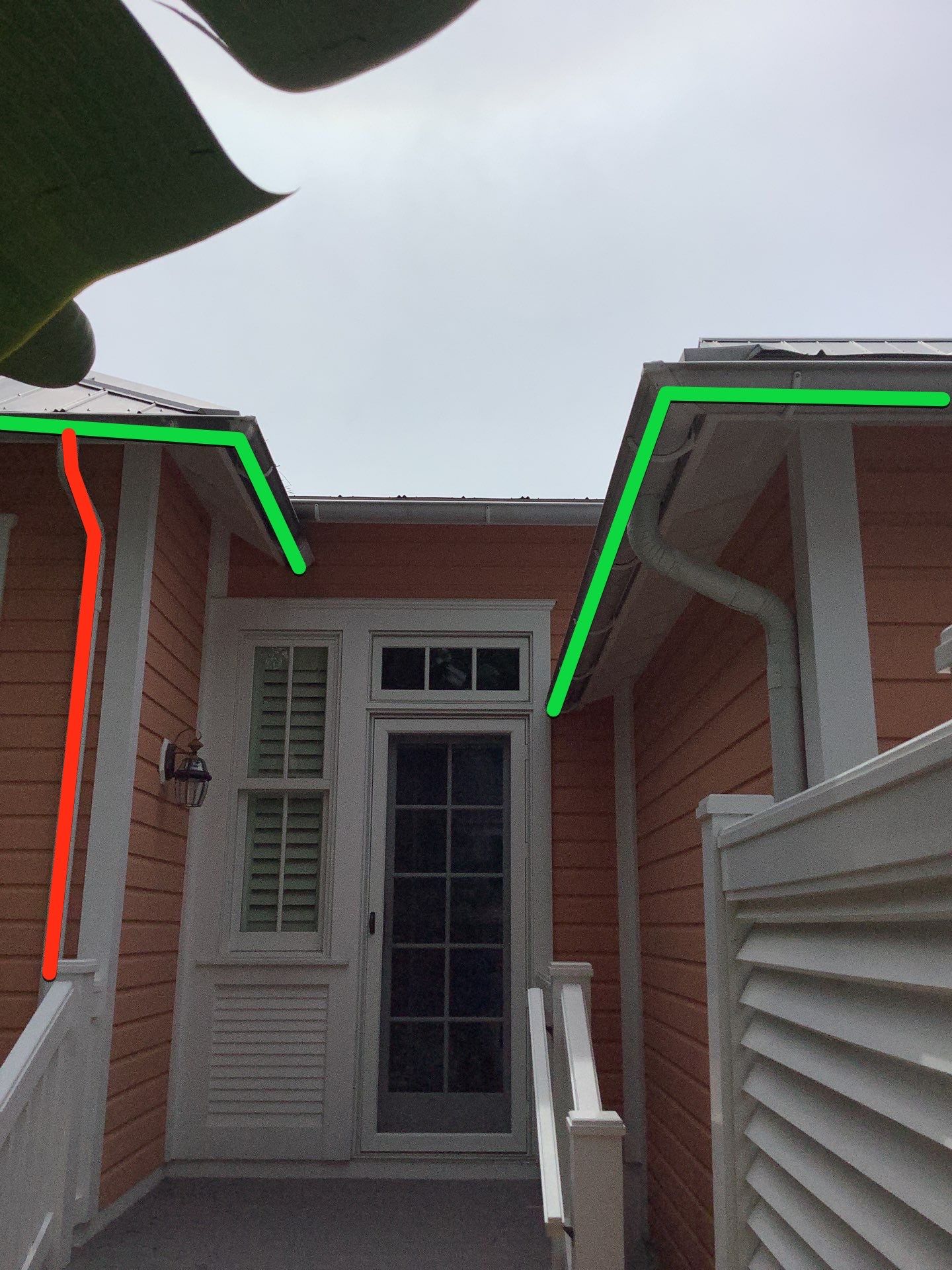 Half-Round Gutters Installation in Boca Grande FL by Gutter Professors
