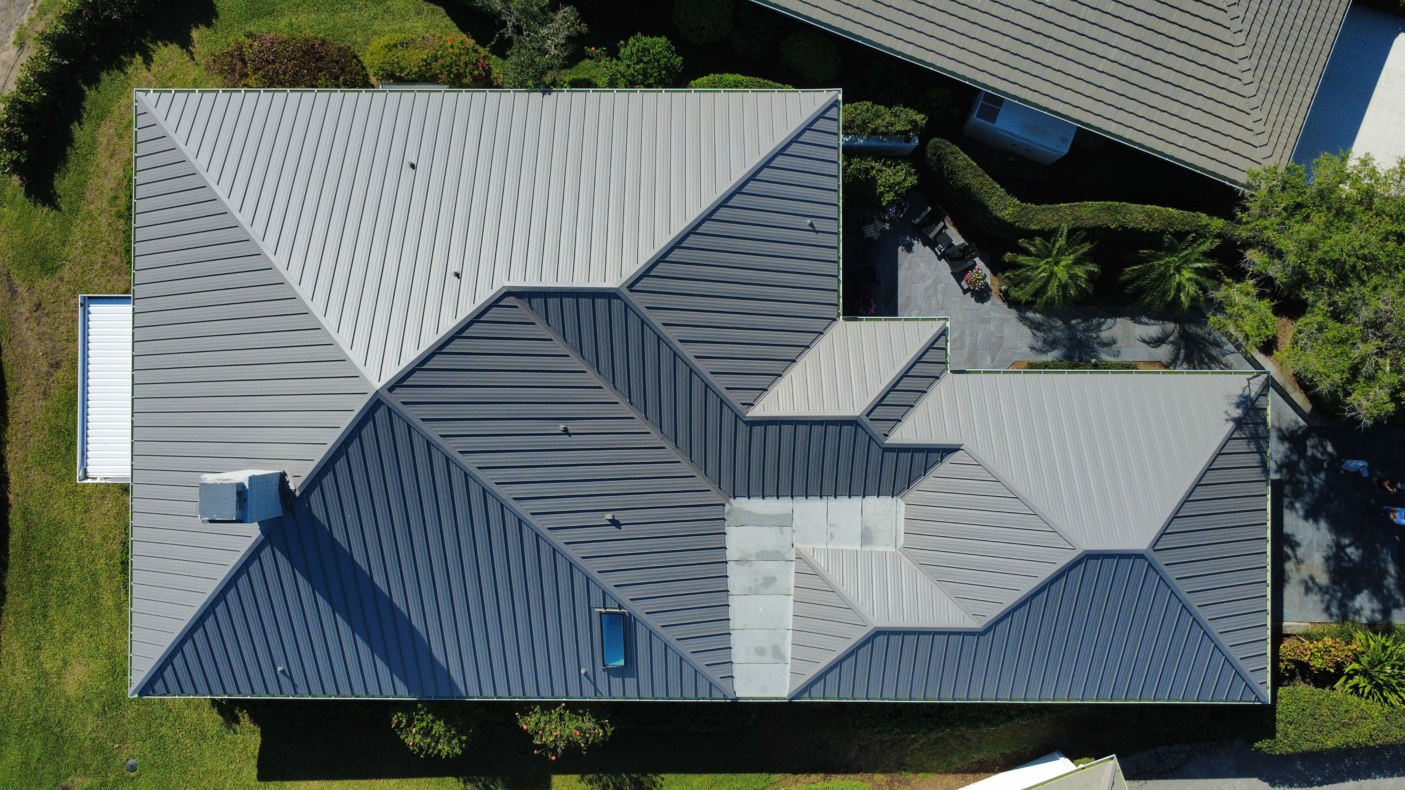 Kynar (Color Coated) 1.5" Standing Seam Metal Roof Installation by Sailfish Roofing