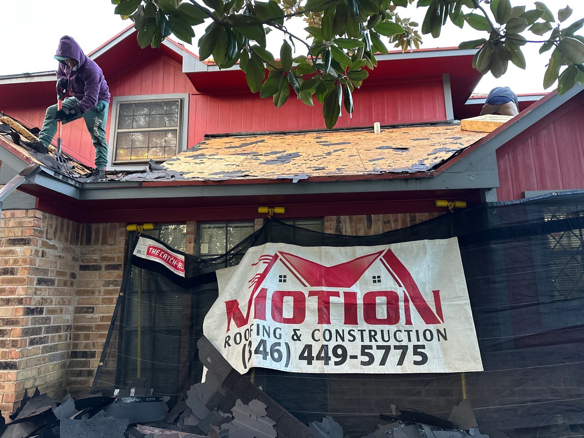 Project in Lake Jackson by Motion Roofing