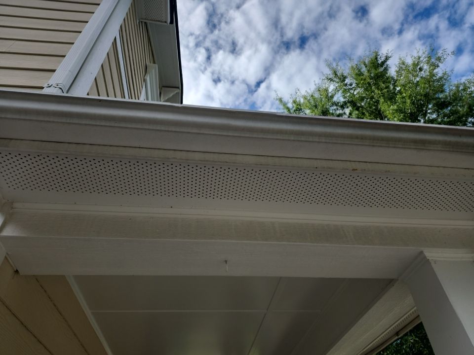 Gutter Cleaning using cleaner by G&H Home Tech Pros LLC