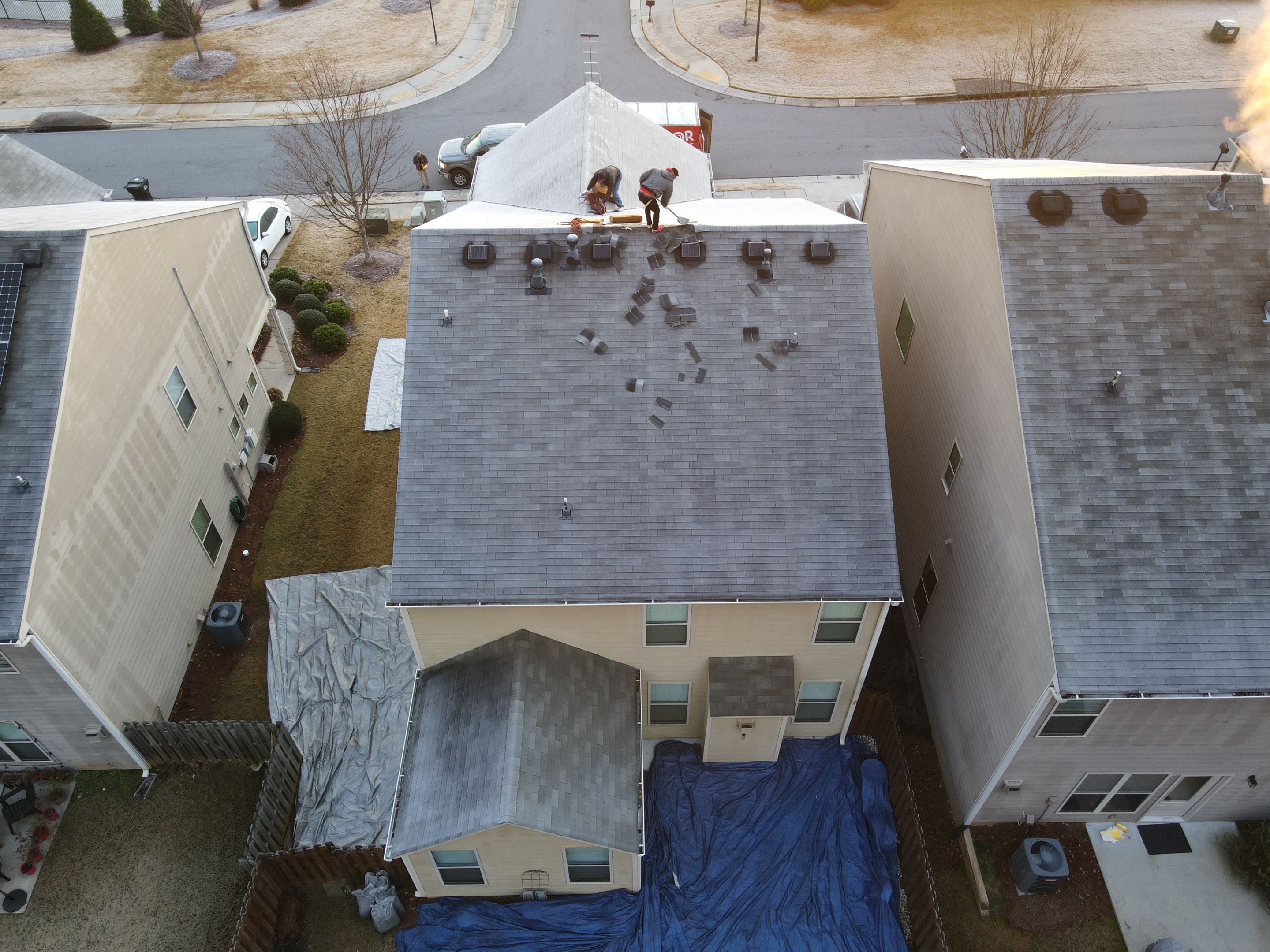 Residential Roofing Installation using Owens Corning by Inspector Roofing and Restoration