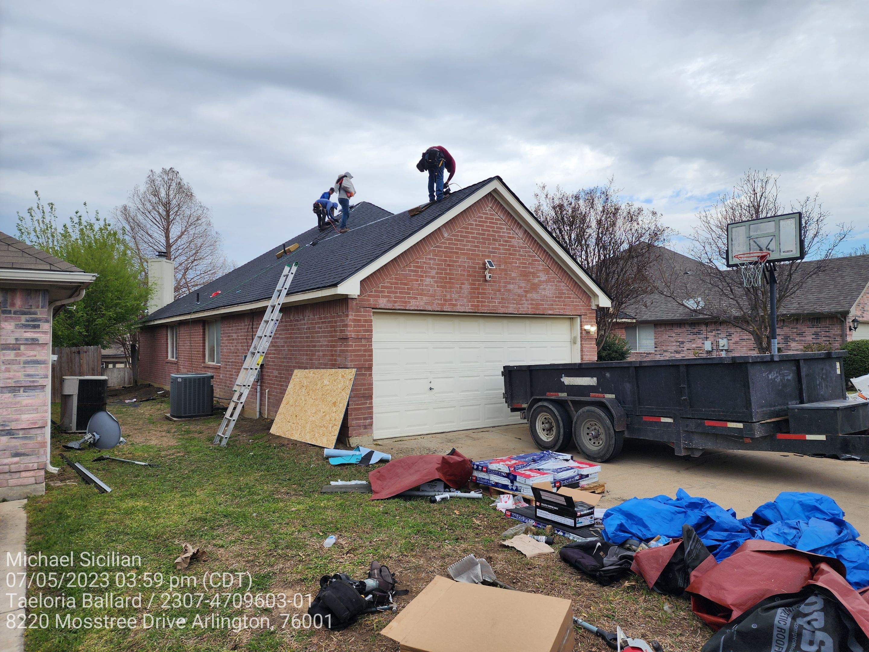 Project in Arlington by Zeus Exteriors