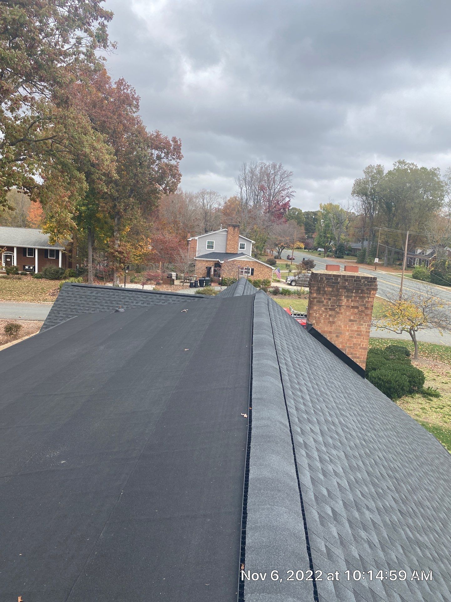 New Roof and 6 inch Gutters by Just In Time Roofing and Restoration