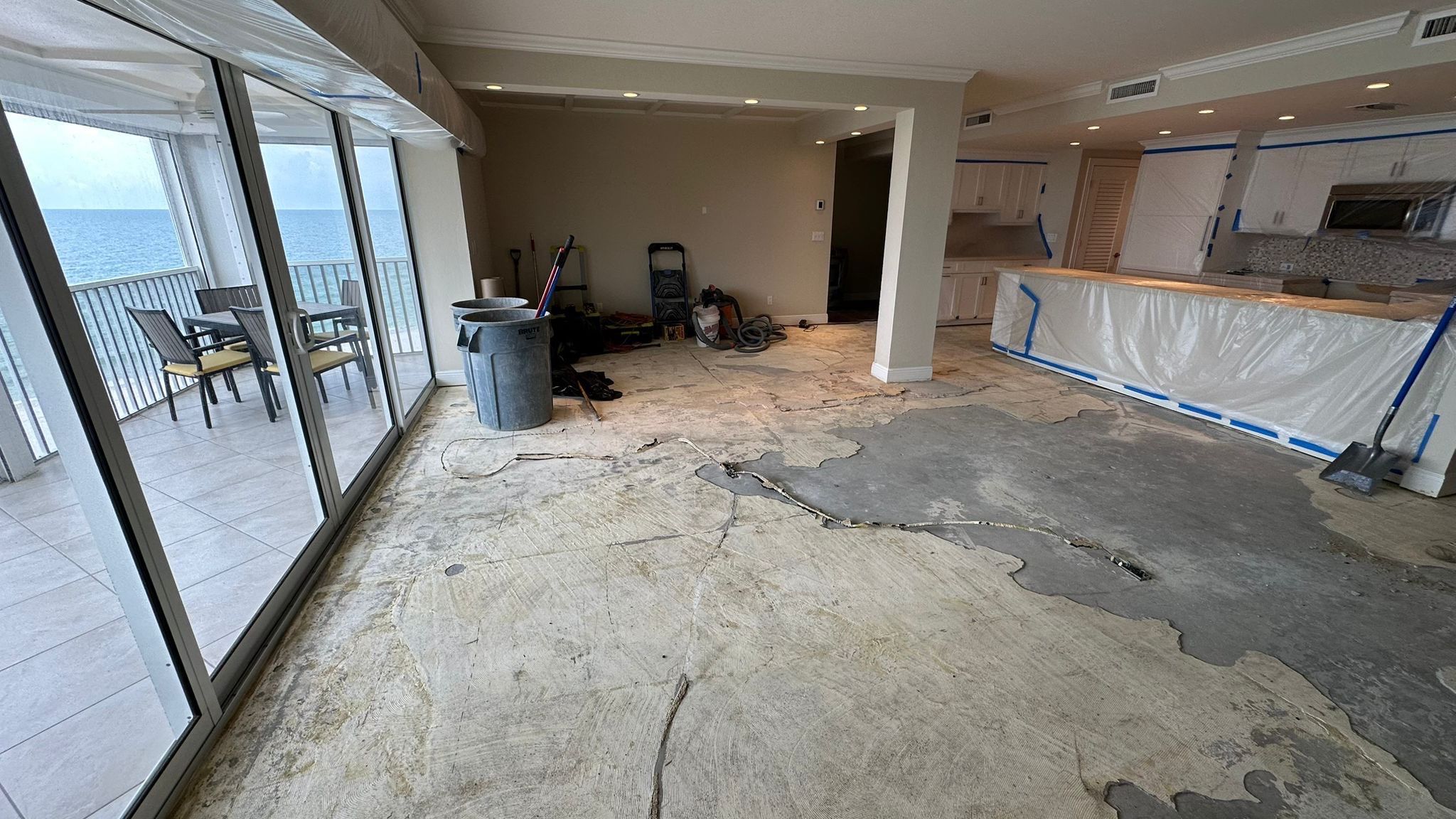 HARDWOOD FLOOR REMOVAL  by Down to Demolition