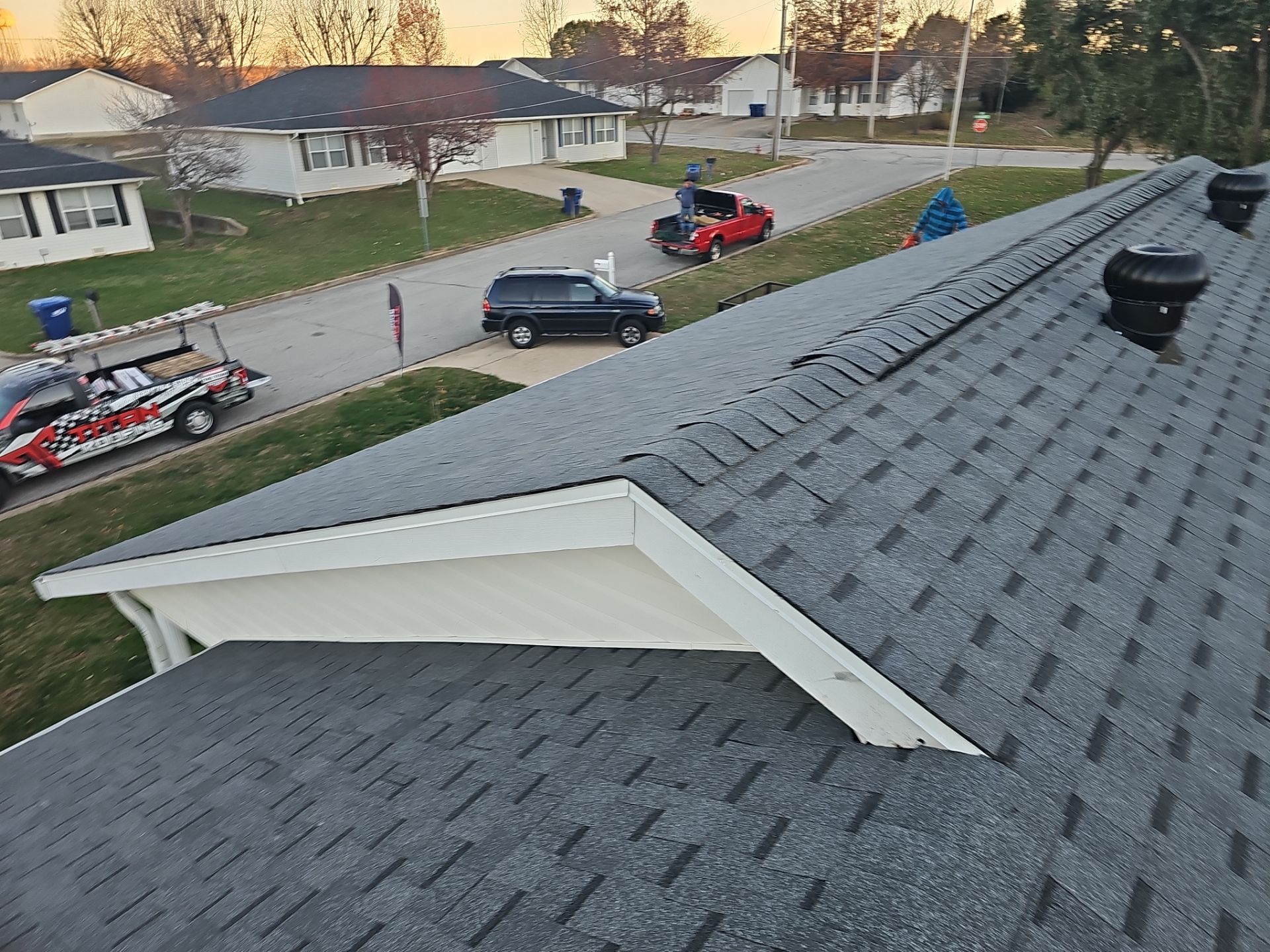 Residential Roofing Install - Atlas Pinnacle Pristine - Color Pewter  by Titan Commercial & Residential Roofing 