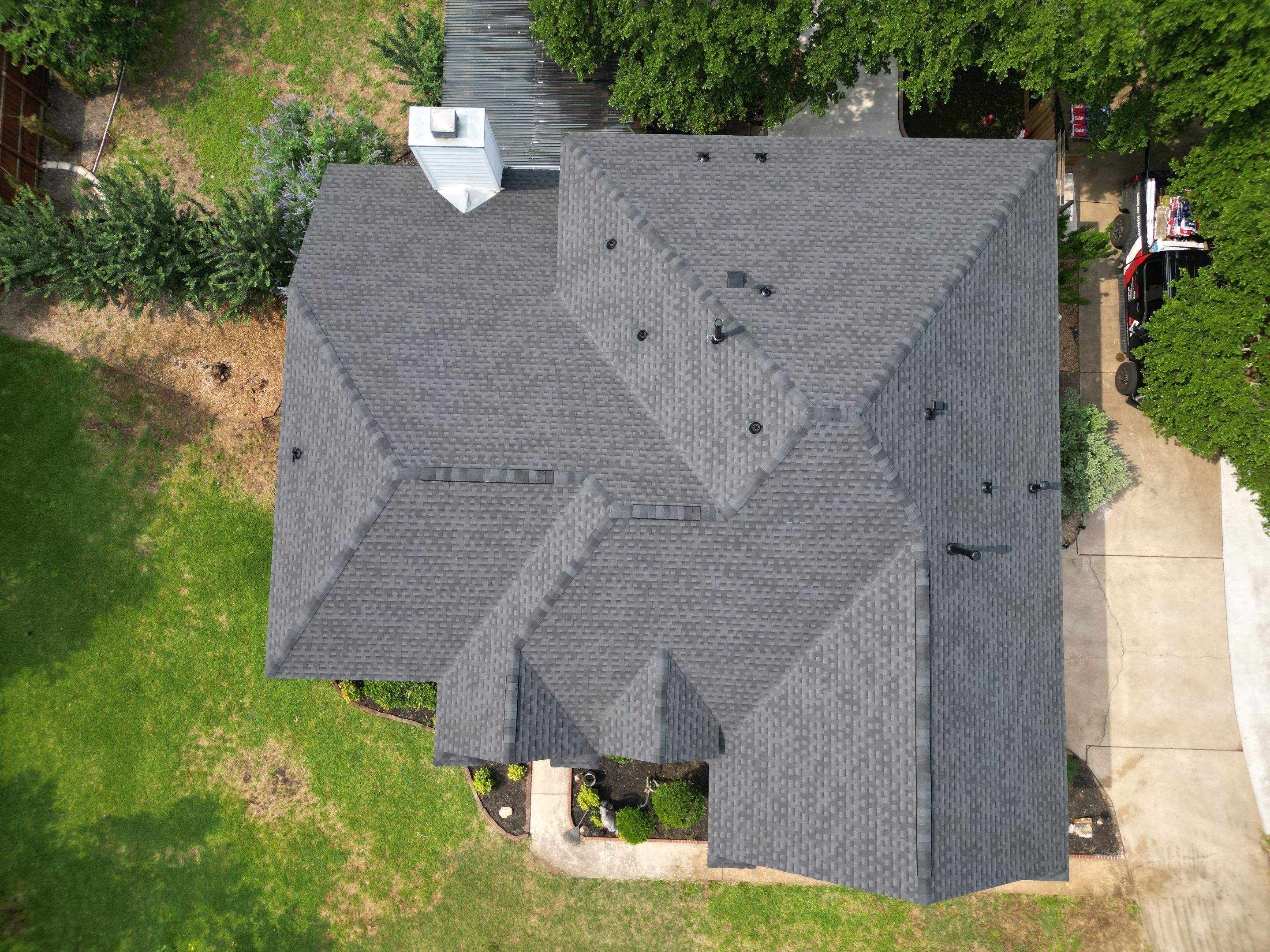 Charcoal - GAF Timberline HDZ by RoofsOnly.com