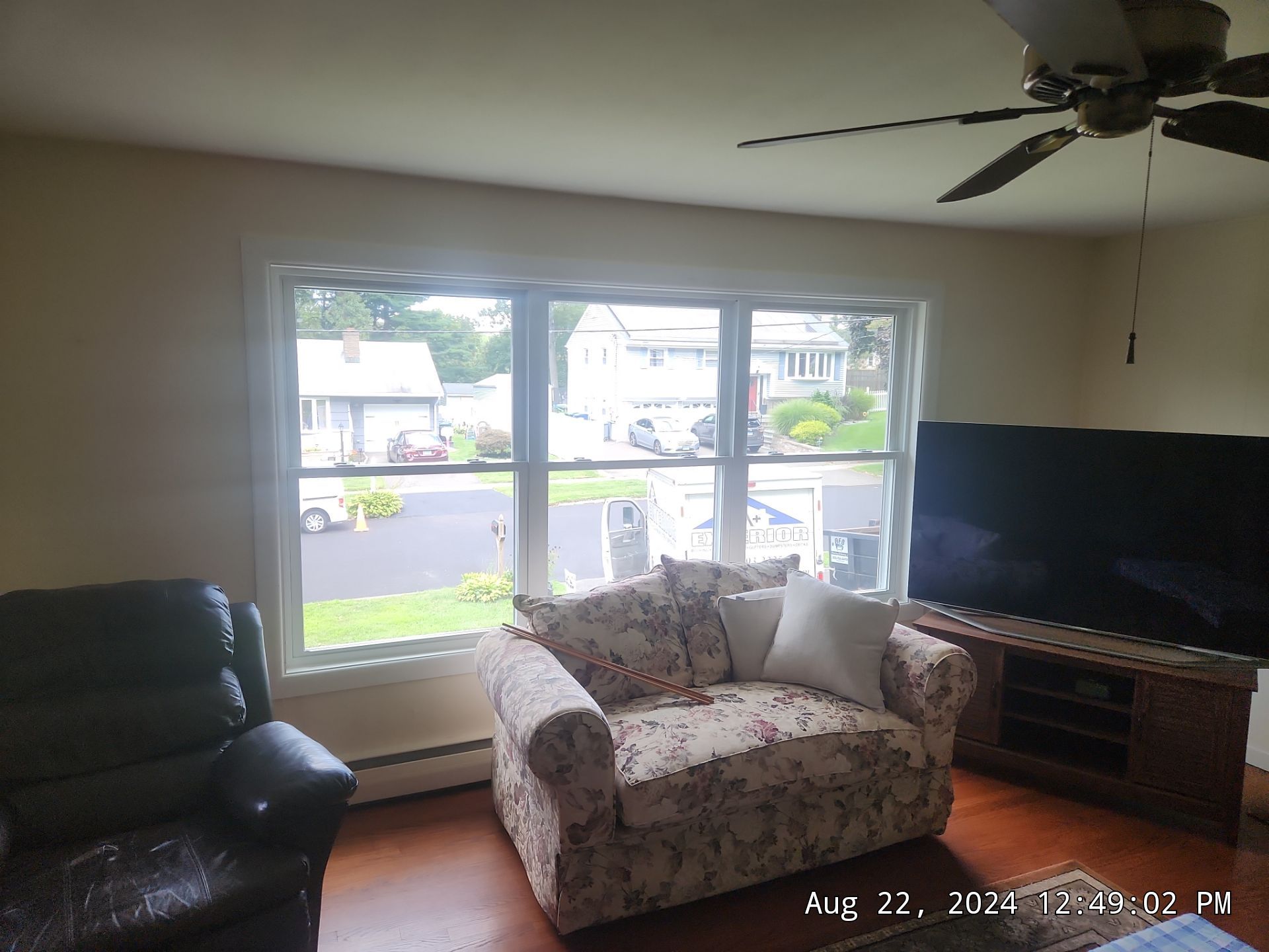 Siding Installation using CertainTeed Monogram Vinyl Siding - D4 - Granite Gray by A Plus Exterior