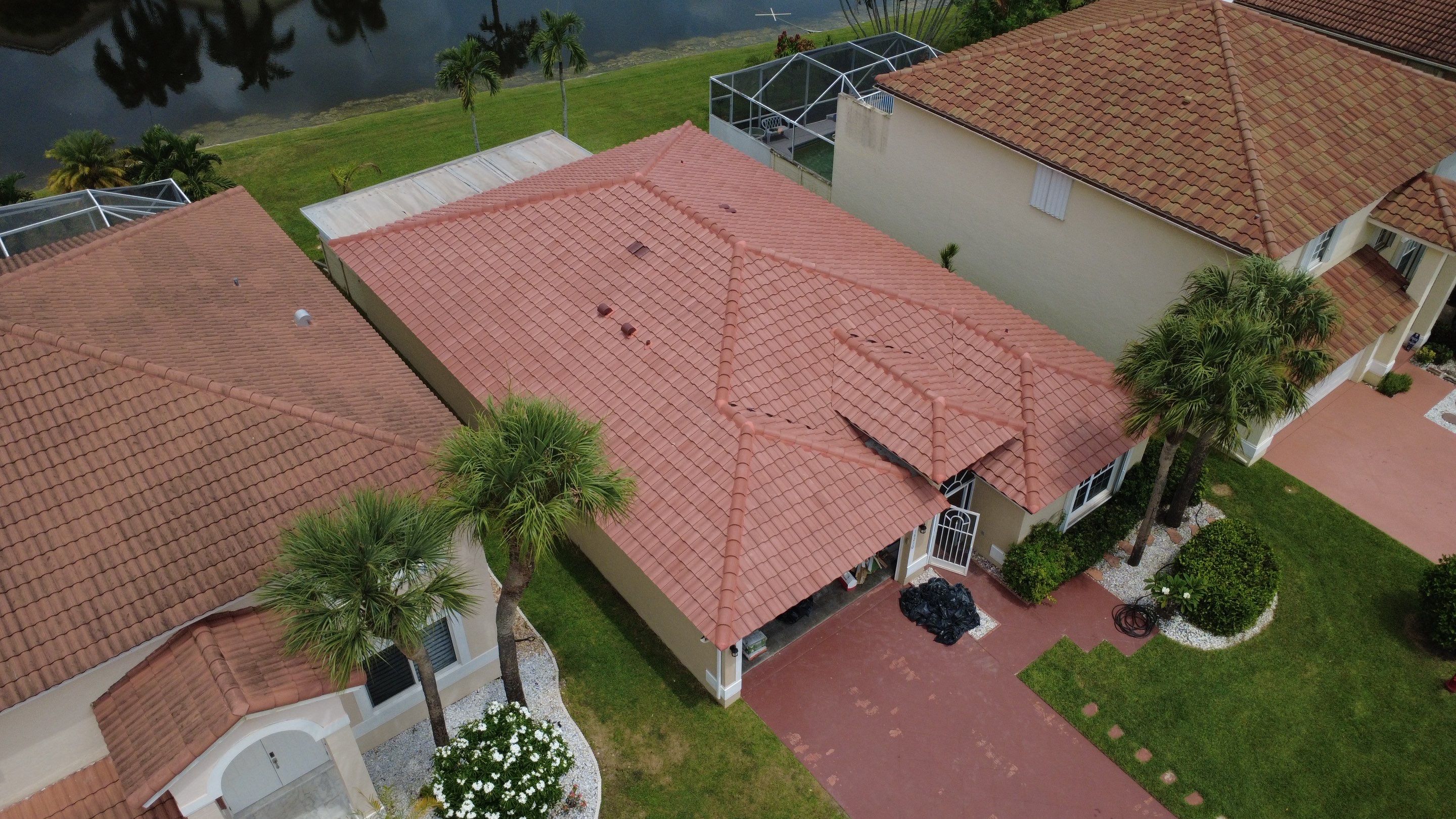 Residential Roofing Installation using Eagle Roofing Tile by BLUES BROTHERS ROOFING