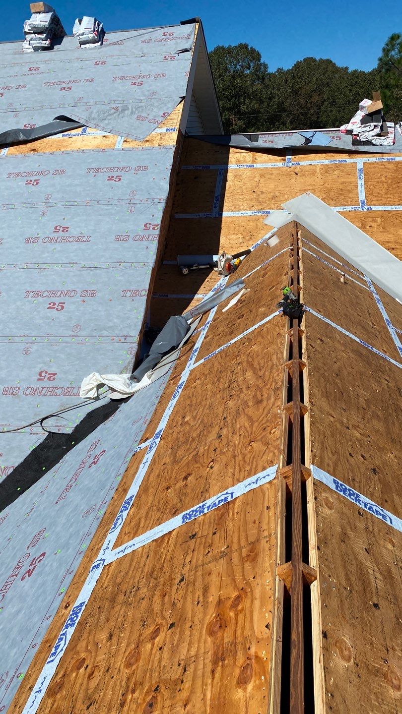 Residential Roofing Installation using Roof Replacement by American Roofing & Construction LLC