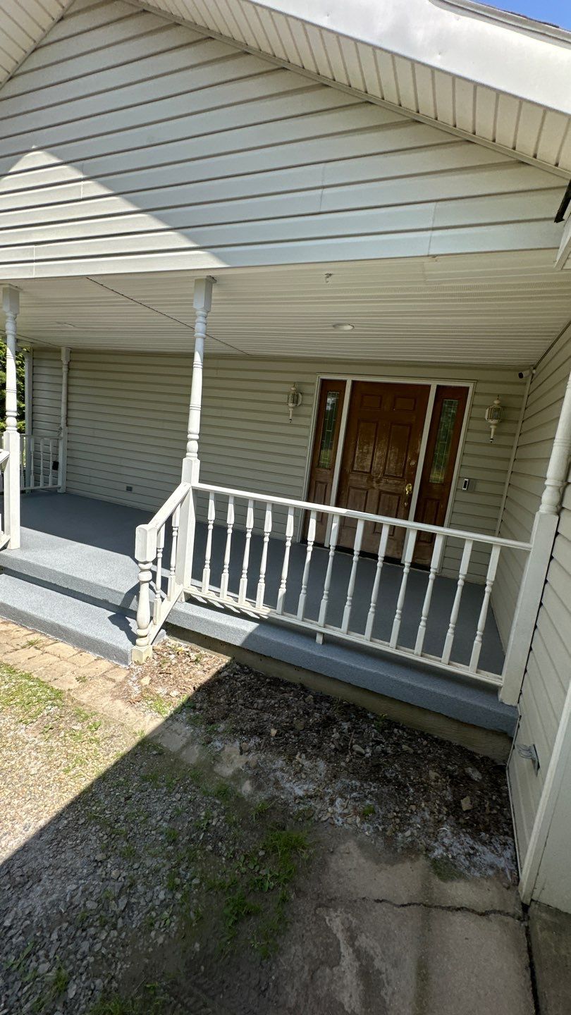 Porch & Steps Project in Renfrew by Floors in a Day, Inc