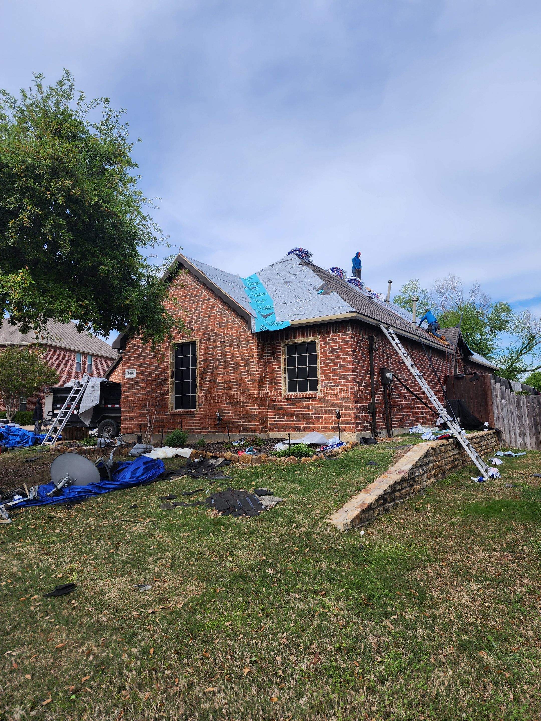 Project in Mansfield  by Zeus Exteriors