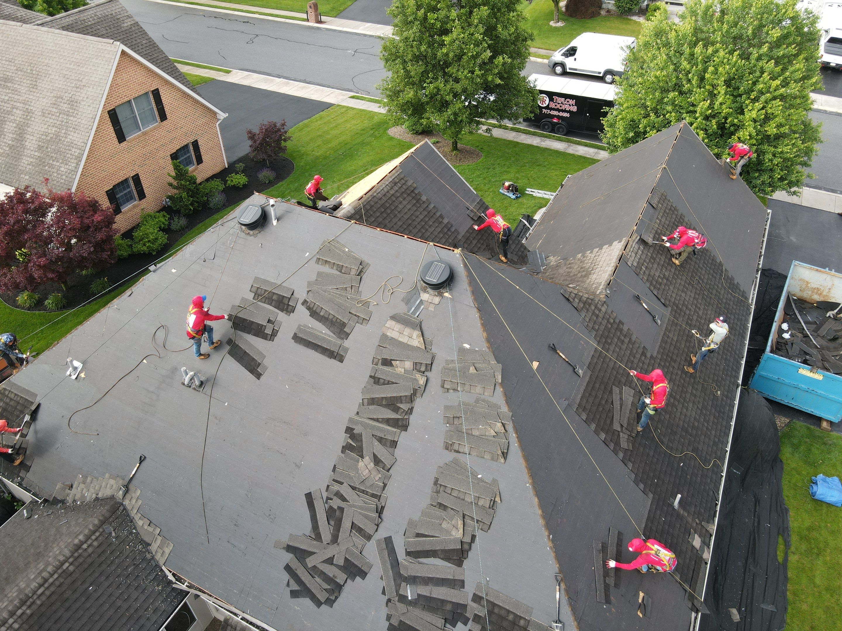 ROOF REPLACEMENT CHAMBERSBURG, PA by Teflon Roofing