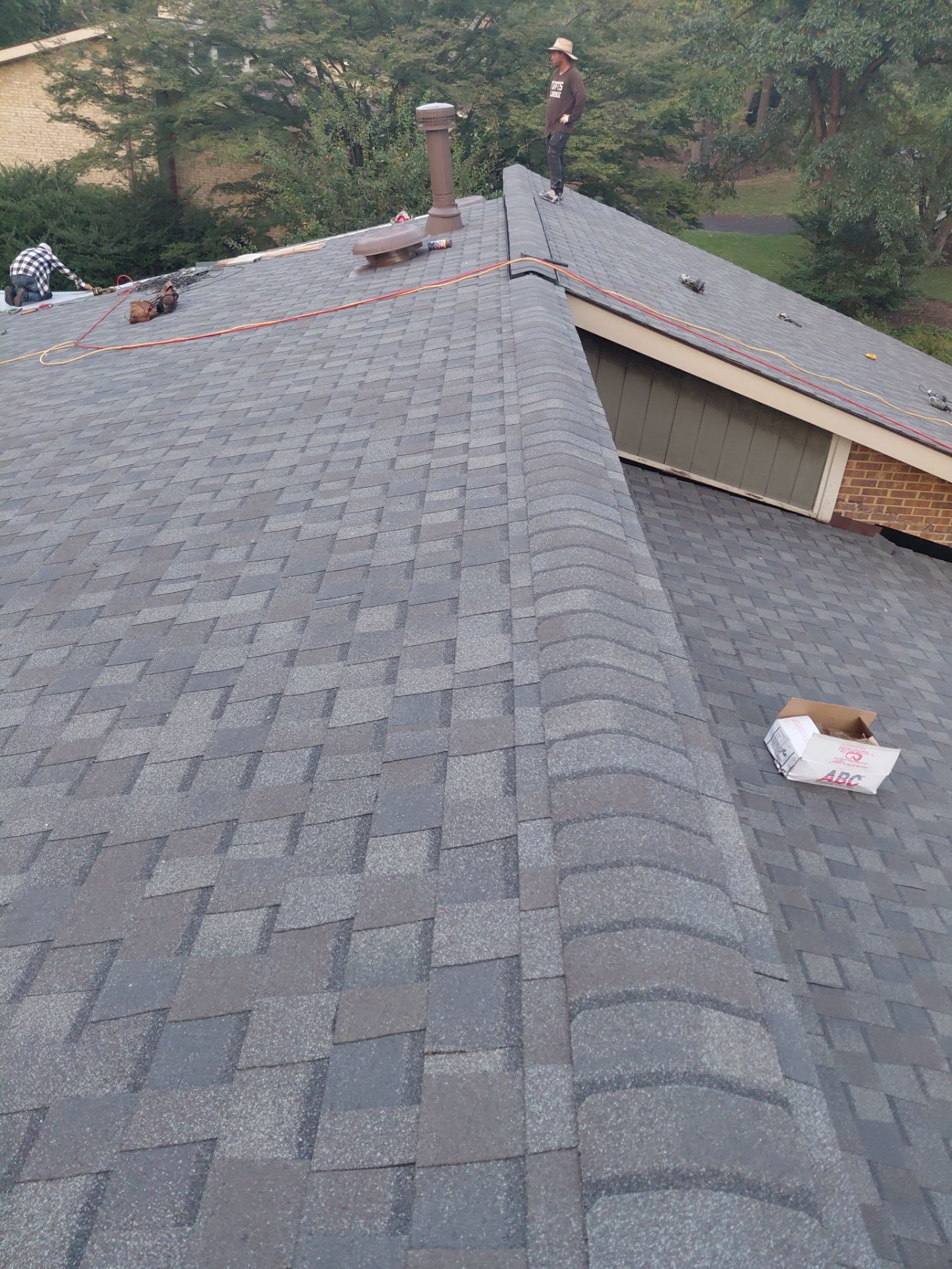 Vienna : Residential Roof Replacement with CertainTeed Landmark Pro in Max Def Georgetown Gray  by RM Banning, Inc.