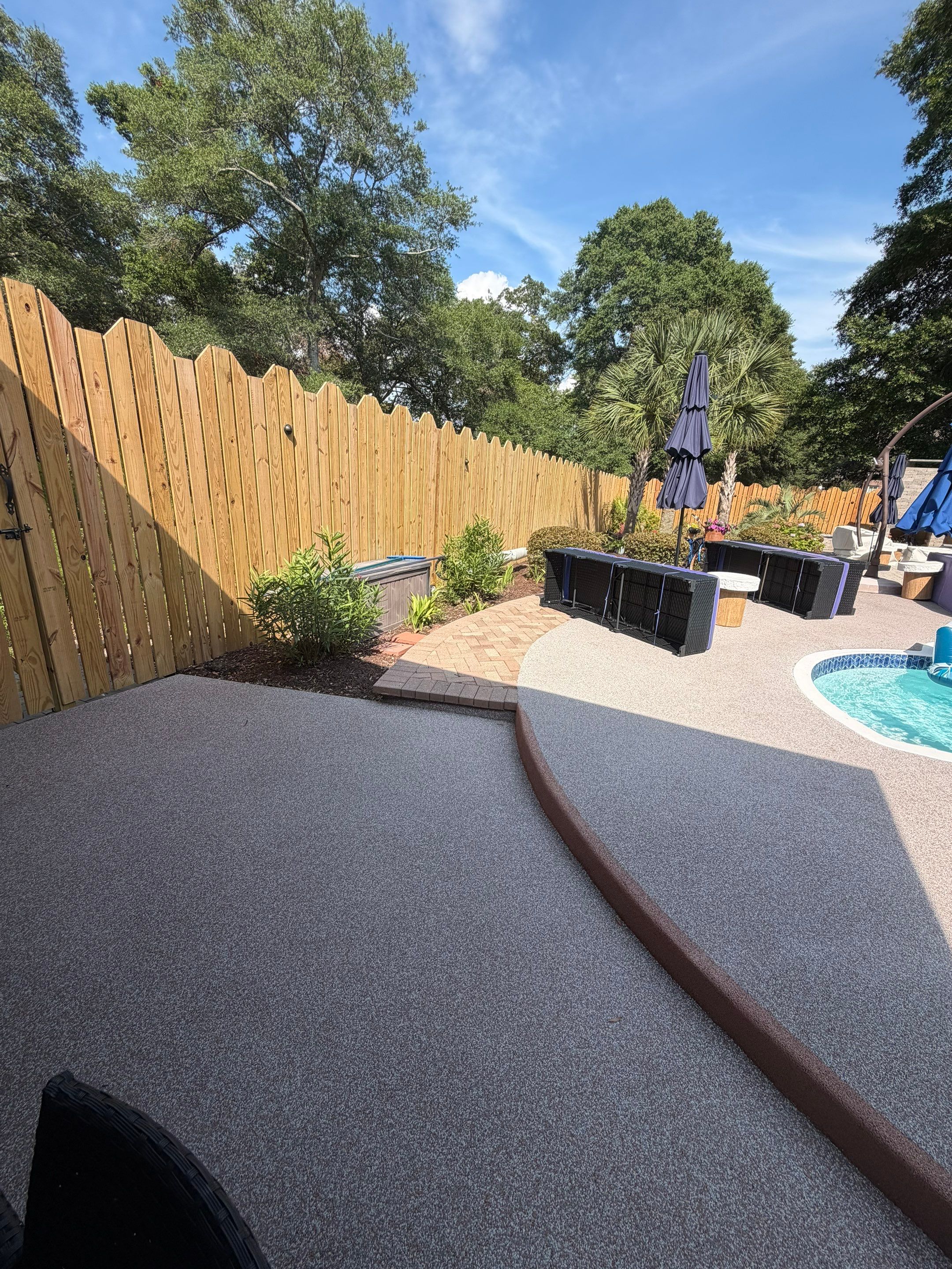 Fence using Wood Sealant by DuraSeal