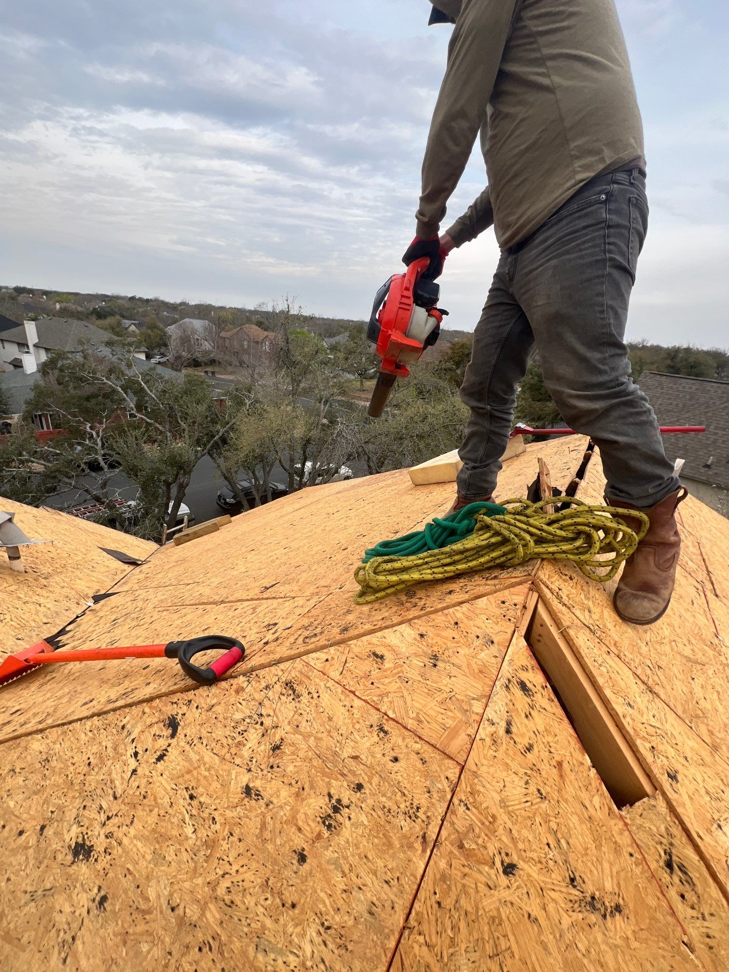 Project in Austin by Rhino Roofing and General Contracting, LLC