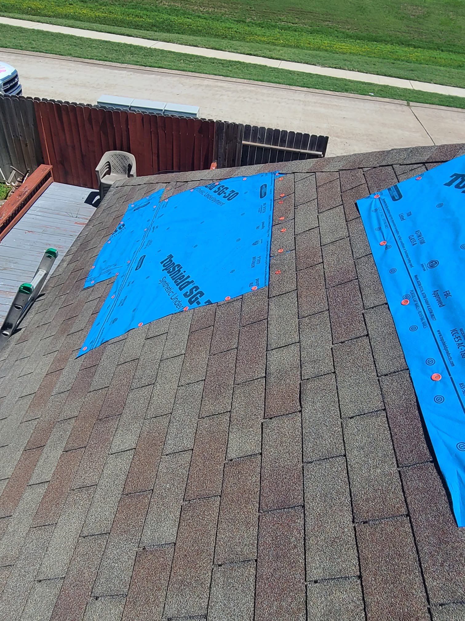 Residential Roofing Repair using Owen's Corning Duration (Lifetime) Shingles by Roof Repair Services LLC