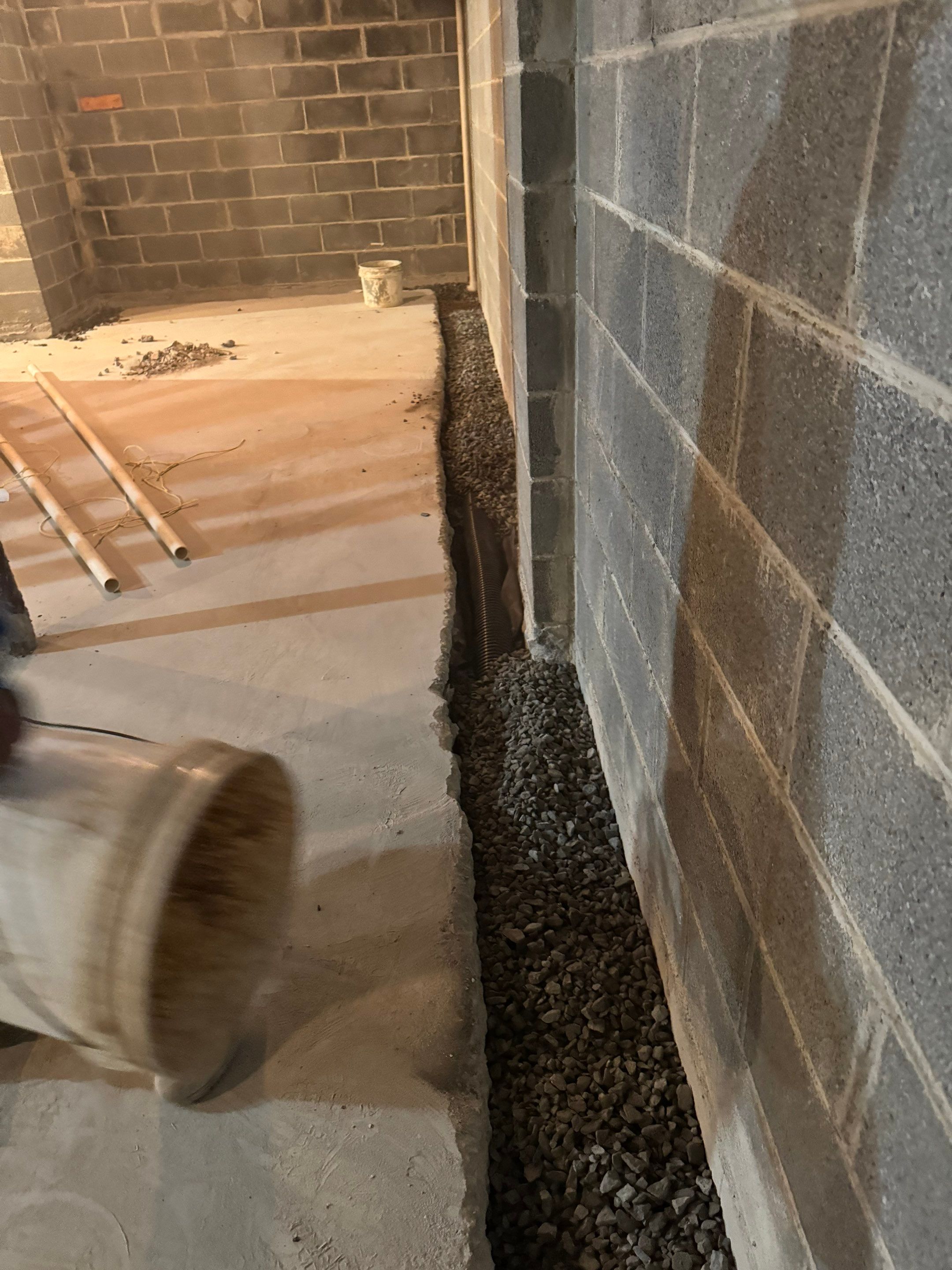 Interior French Drain West Orange, New Jersey by Pure Service Pro, LLC 