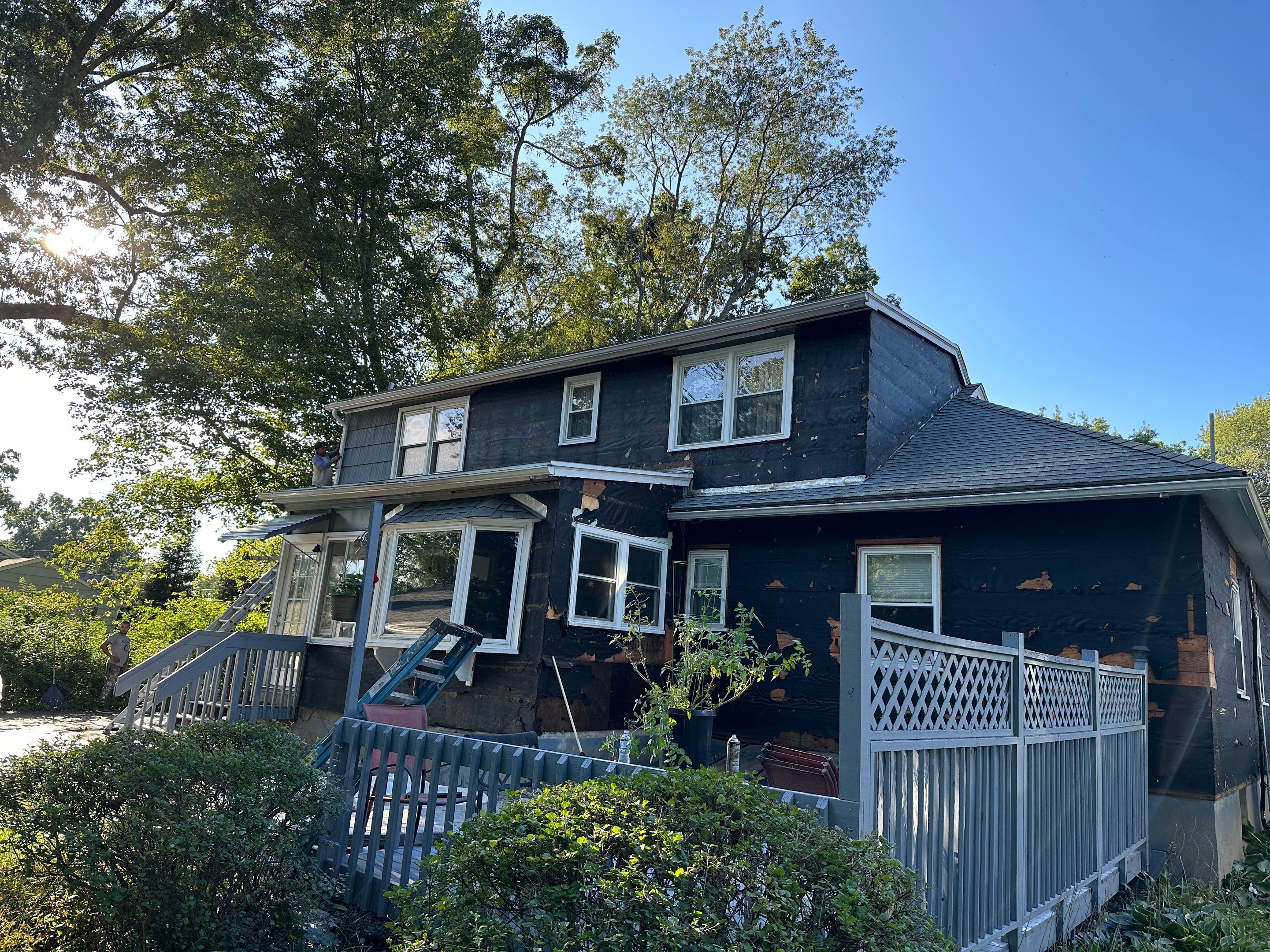 Siding Installation using Certainteed Monogram Flagstone by A Plus Exterior