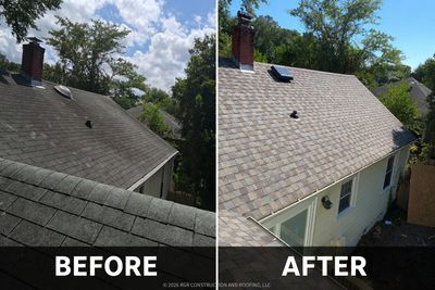 Weathered Wood Roof Replacement in Wilmington, NC