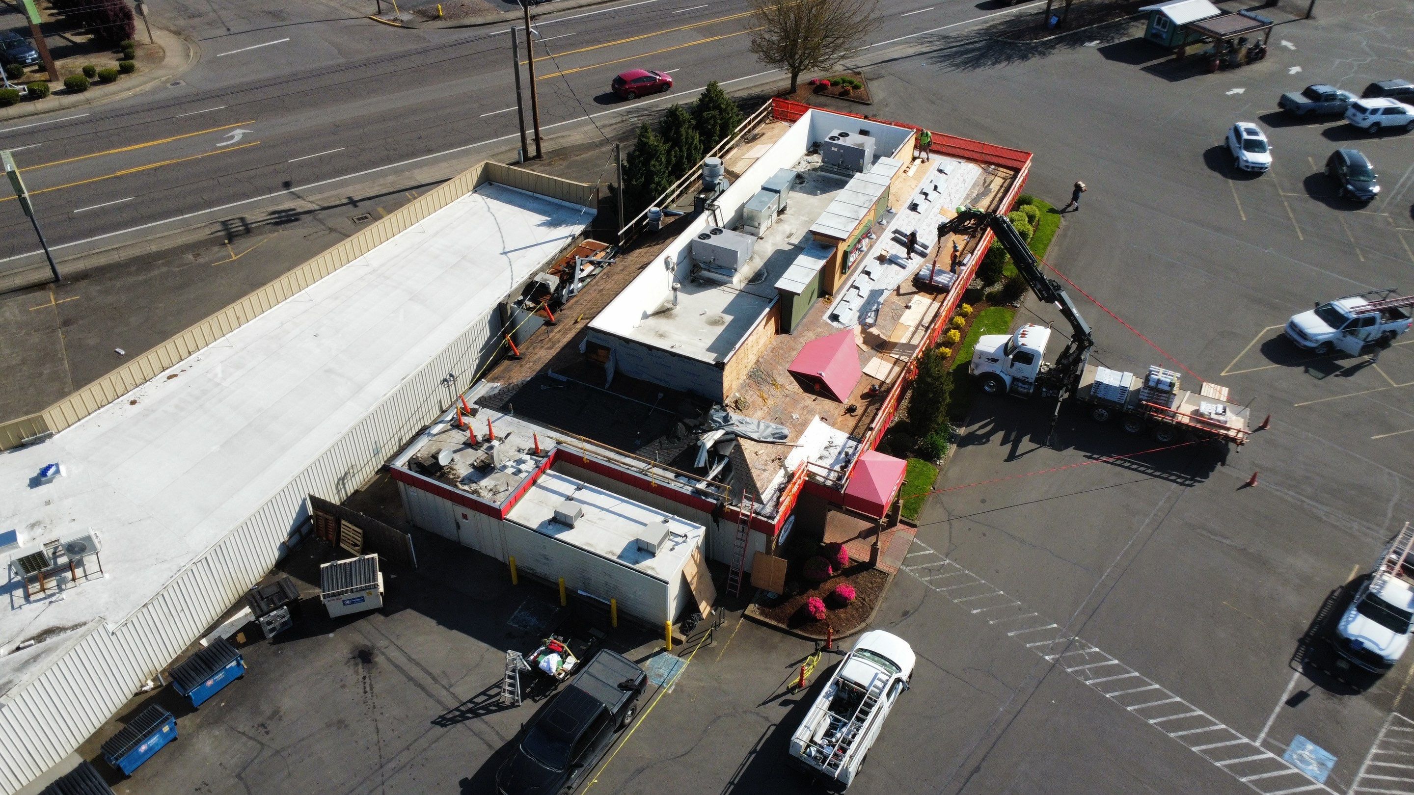 Sizzler Albany Oregon Roof Replacement  by Orezona Building & Roofing Company, Inc.