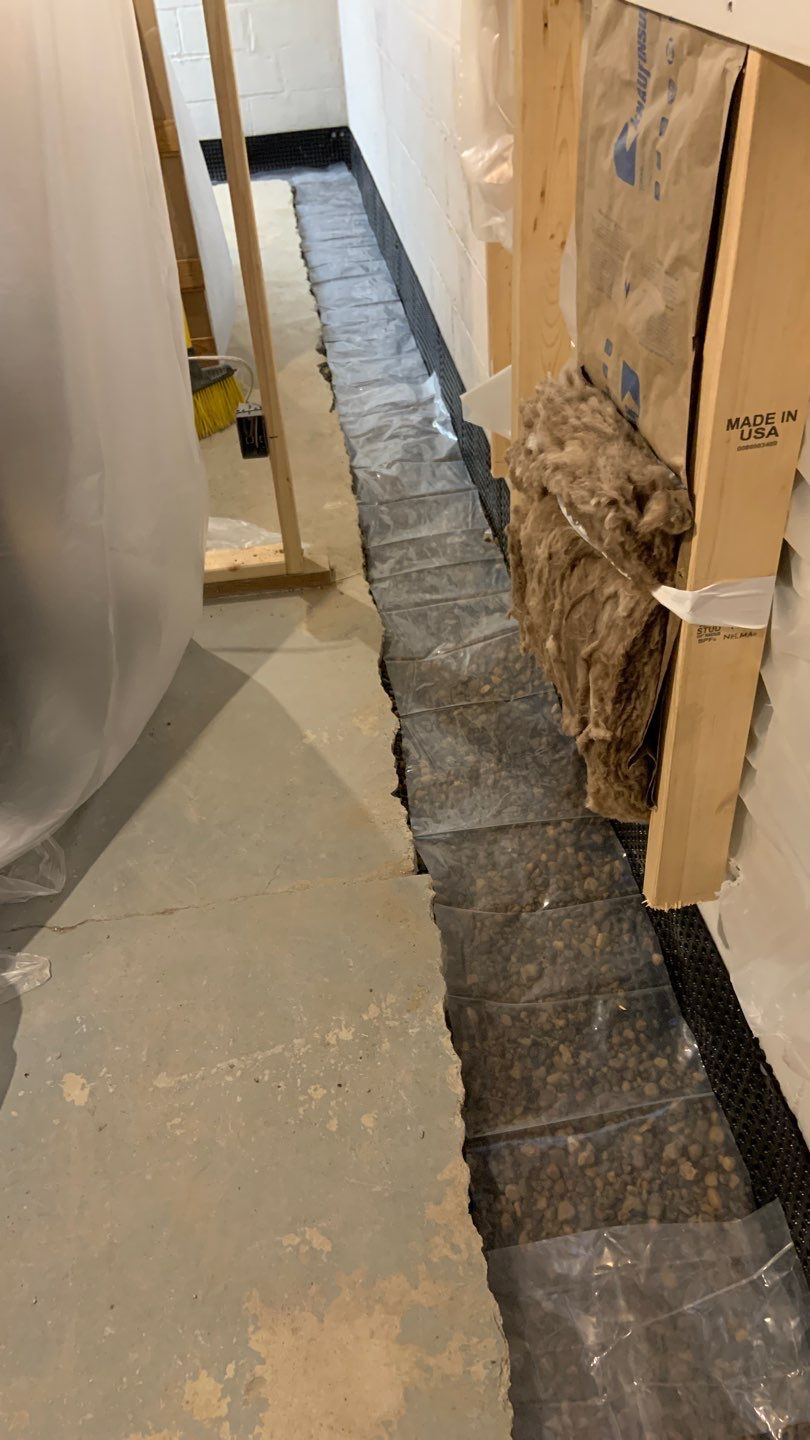 Saving Michael’s Finished Basement by Waterproofing Northeast