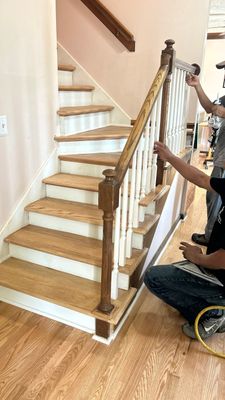 Hardwood Flooring and Staircase Installation 