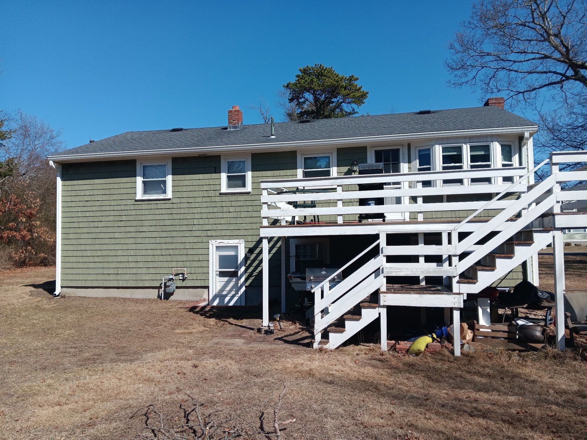 6" Seamless Aluminum Gutter installation in Marshfield, MA by Gutter Pro Enterprises