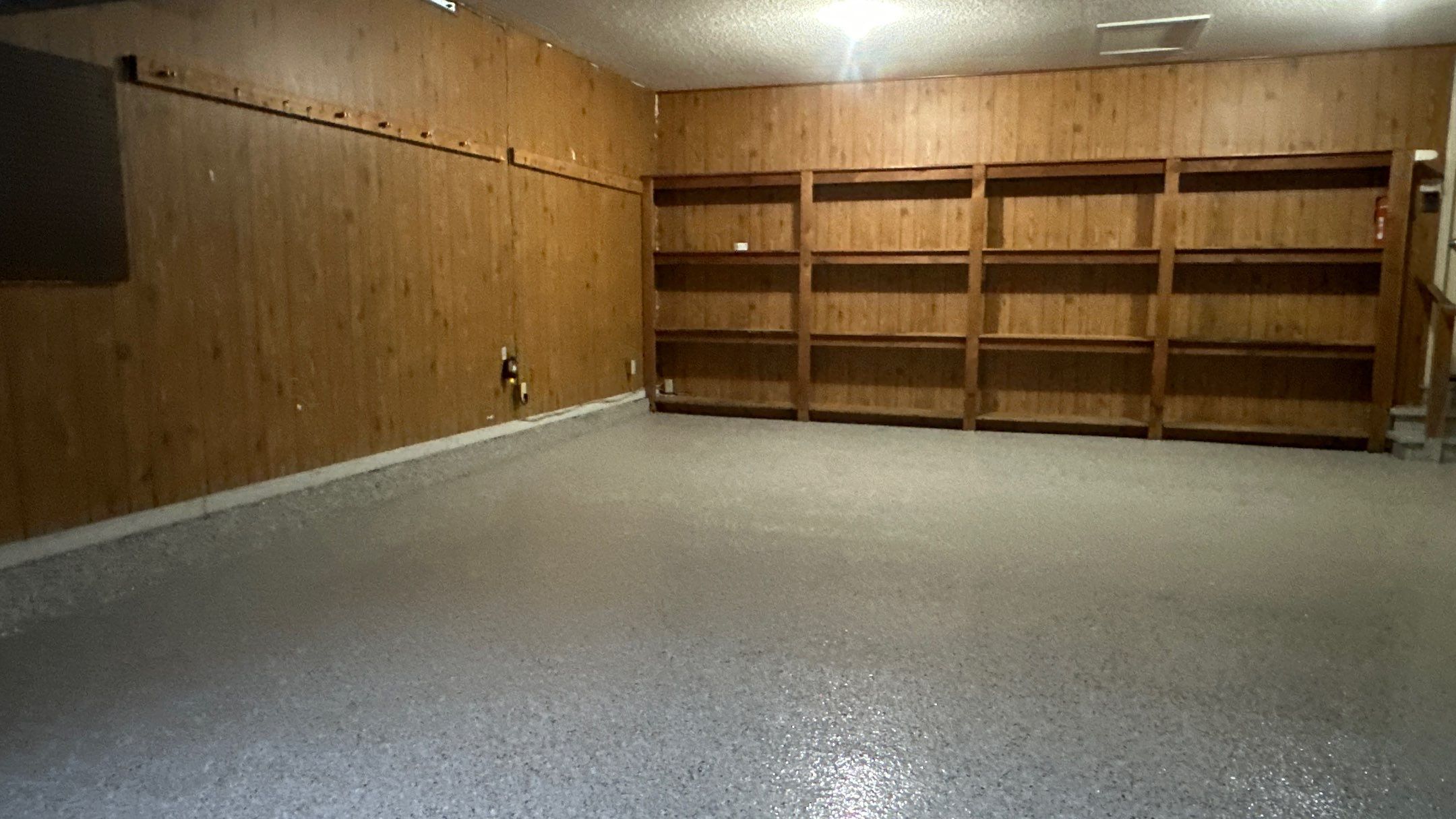 Joe M transformed his garage by Banner Garage