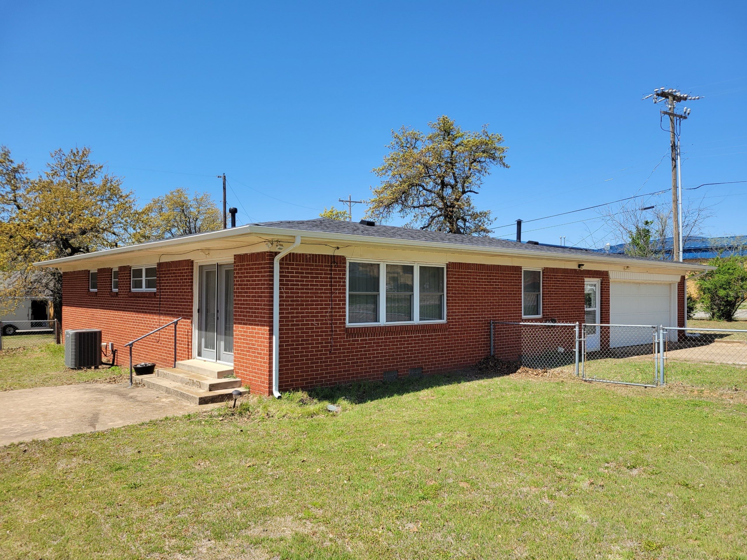 gutter installation in Choctaw by McCann's Roofing and Construction